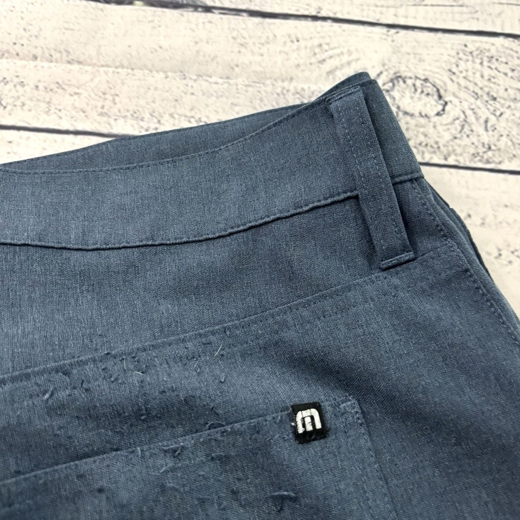 TravisMathew Travis Mathew Open To Close 2.0 Golf Pants Men's 33x32 Blue Shirt Pants Blue 90s Concert Size US 33 - 2 Thumbnail