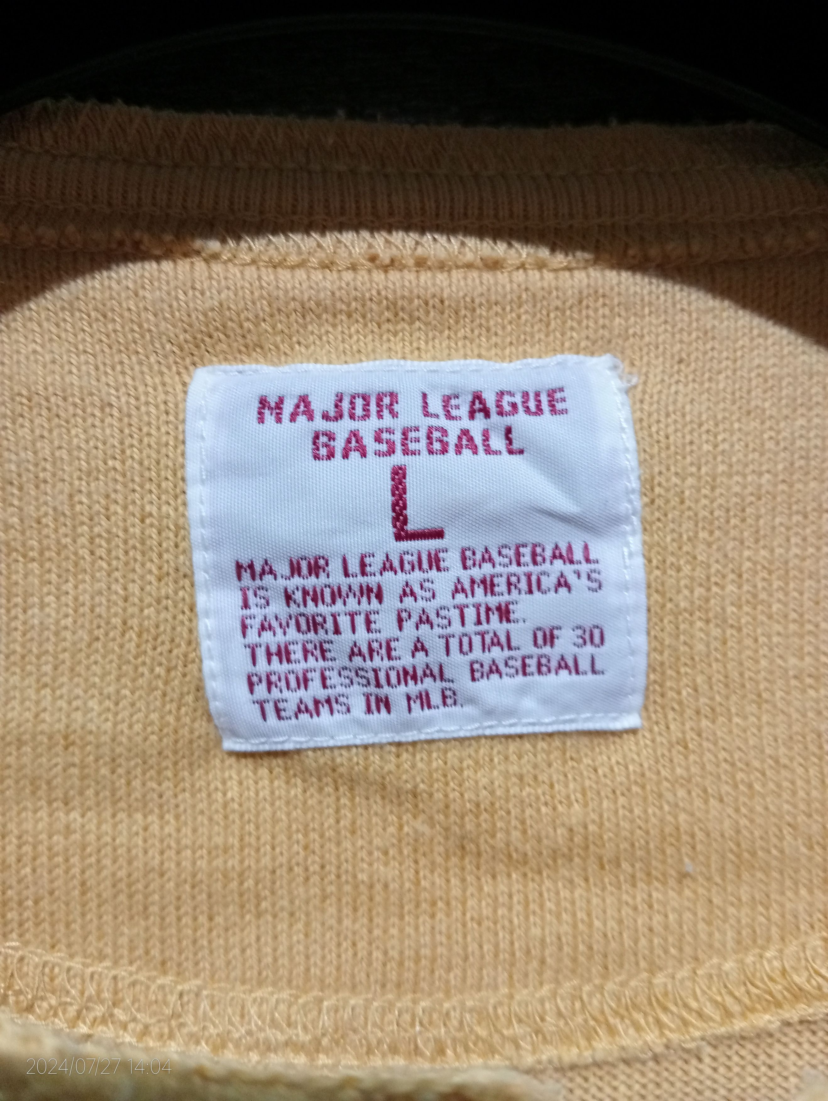 MLB × Uniqlo Vintage MLB Pittsburgh Pirates Long Sleeve Tshirt Size US L / EU 52-54 / 3 - 2 Thumbnail