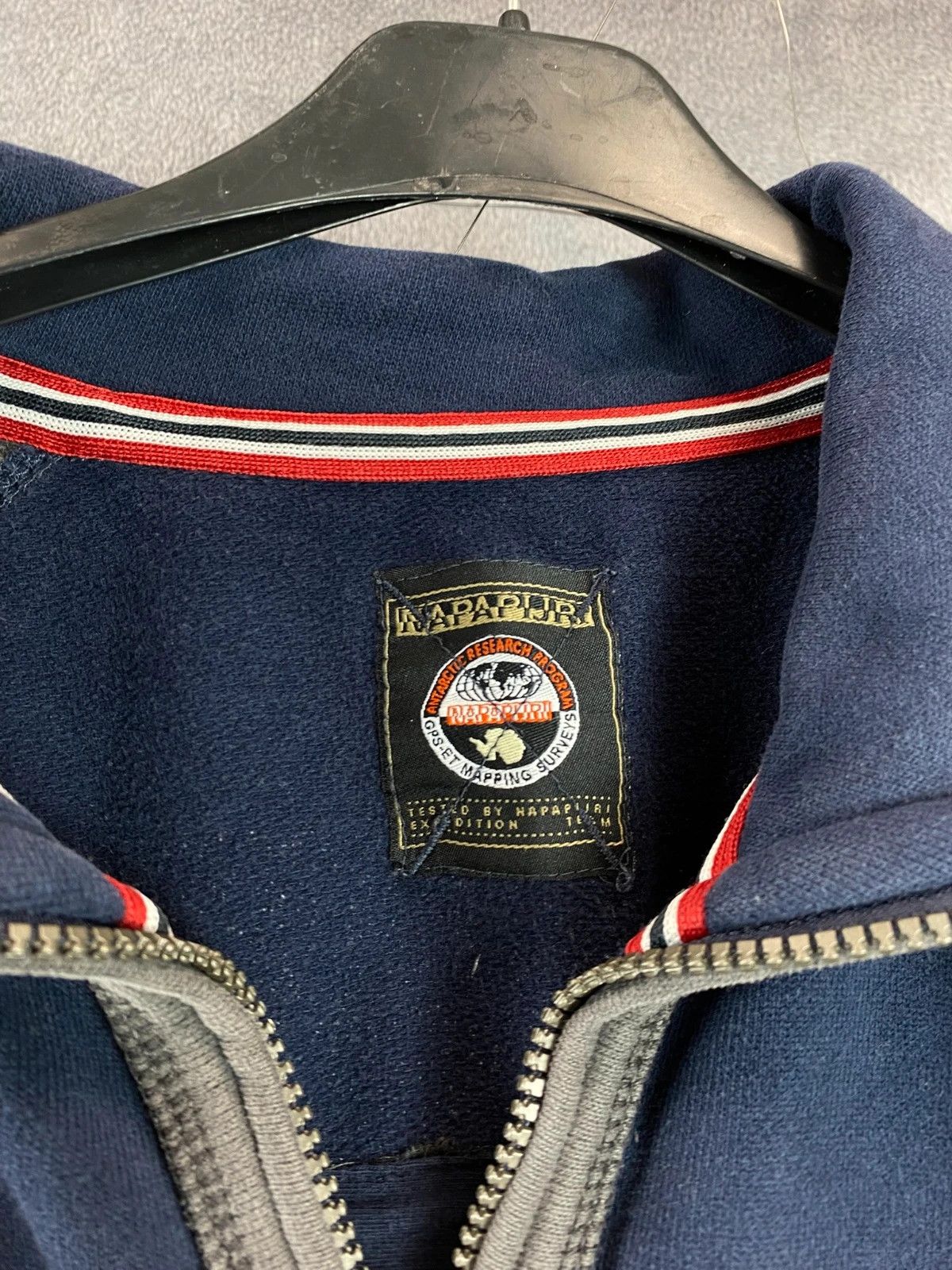 Napapijri Napapijri Spellout Hoodie Zip Embroidered Y2K M Size US M / EU 48-50 / 2 - 4 Thumbnail
