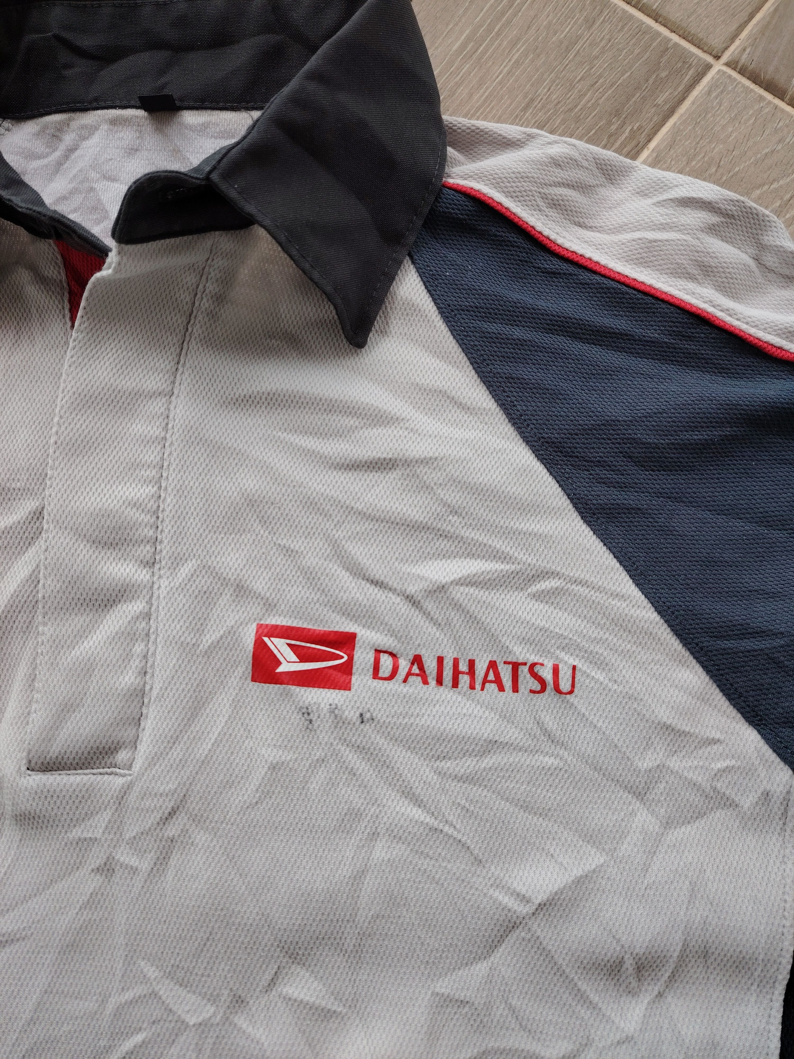 Japanese Brand × Vintage Vintage Daihatsu Worker Polos Shirt Long Sleeve Size US L / EU 52-54 / 3 - 4 Thumbnail
