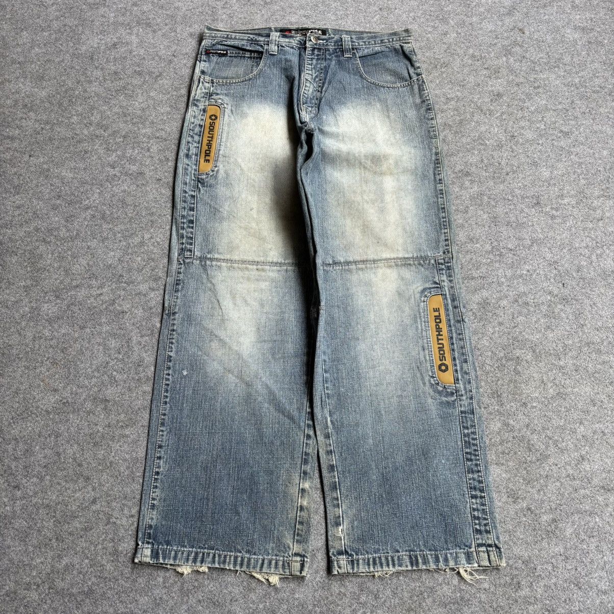 Southpole × Vintage Vintage South Pole Baggy Jeans Size US 36 / EU 52 - 1 Thumbnail