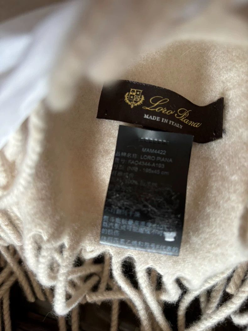 Loro Piana LORO PIANA Cashmere scarf Size ONE SIZE - 4 Thumbnail