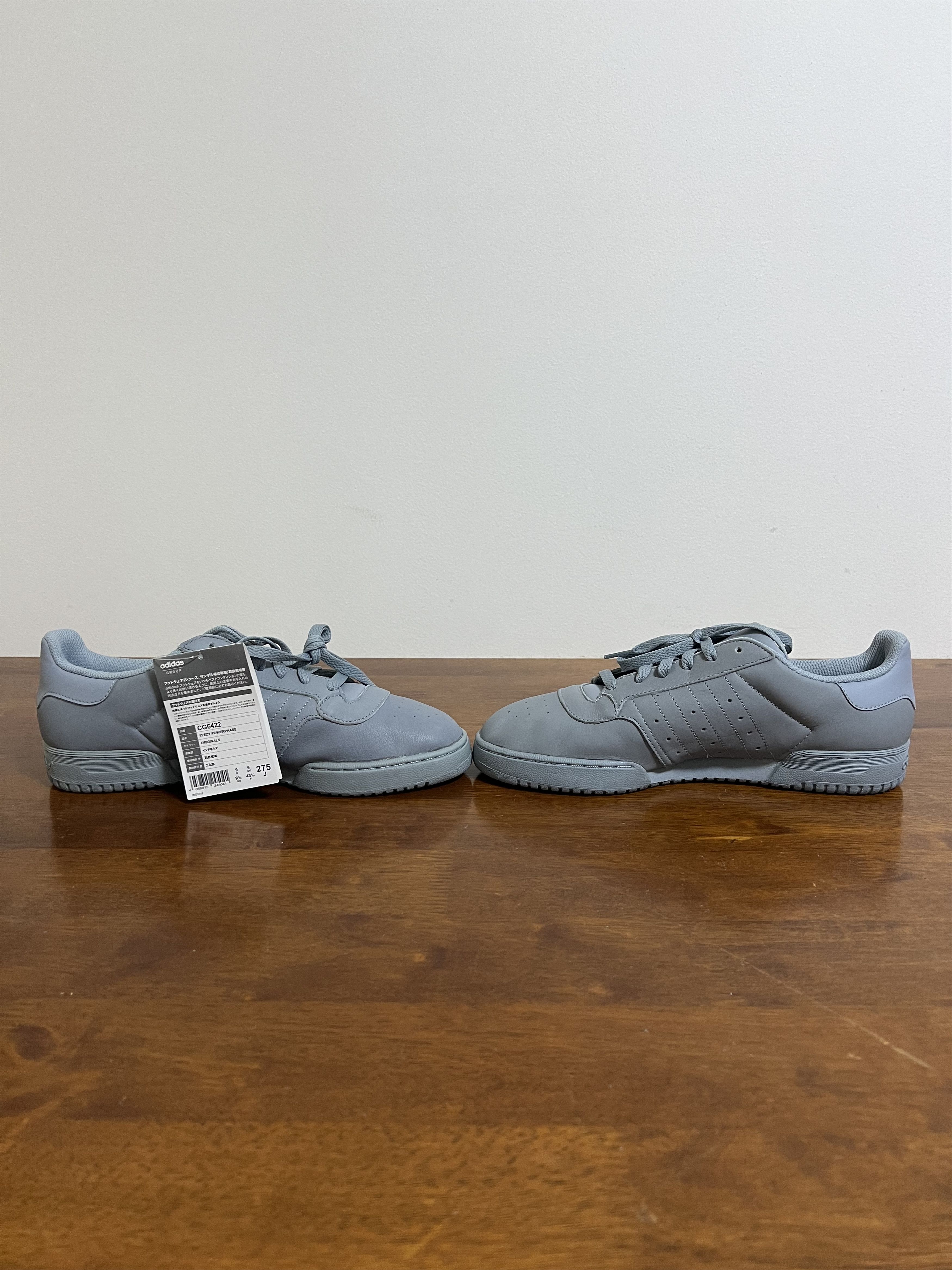 Adidas 💚 2017 Adidas Yeezy Powerphase Calabasas Grey/Supcol/Supcol Size US 9.5 / EU 42-43 - 3 Thumbnail