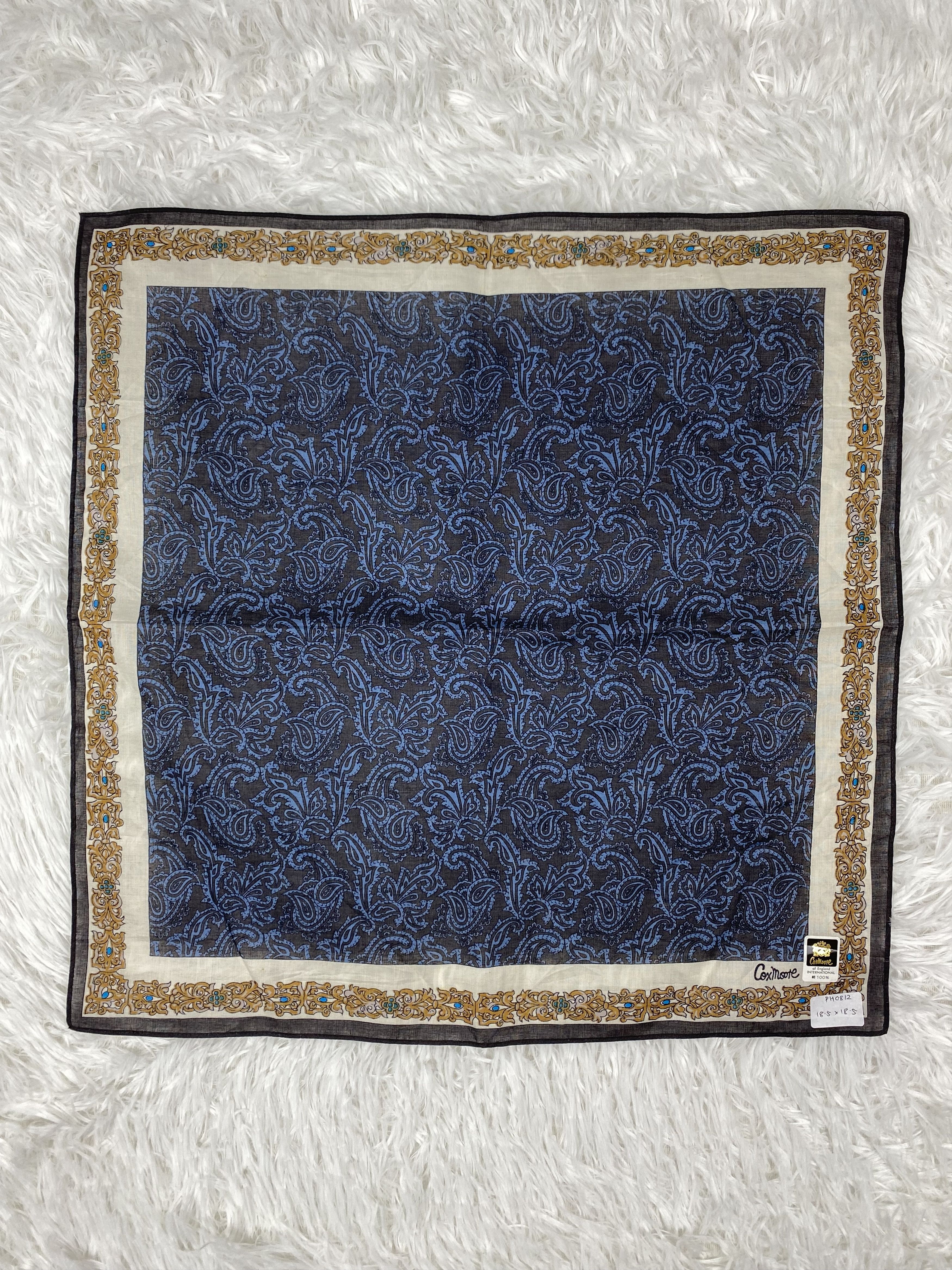 Designer × Vintage Vintage Coxmoore Handkerchief Neckerchief PH0812 Size ONE SIZE - 3 Thumbnail