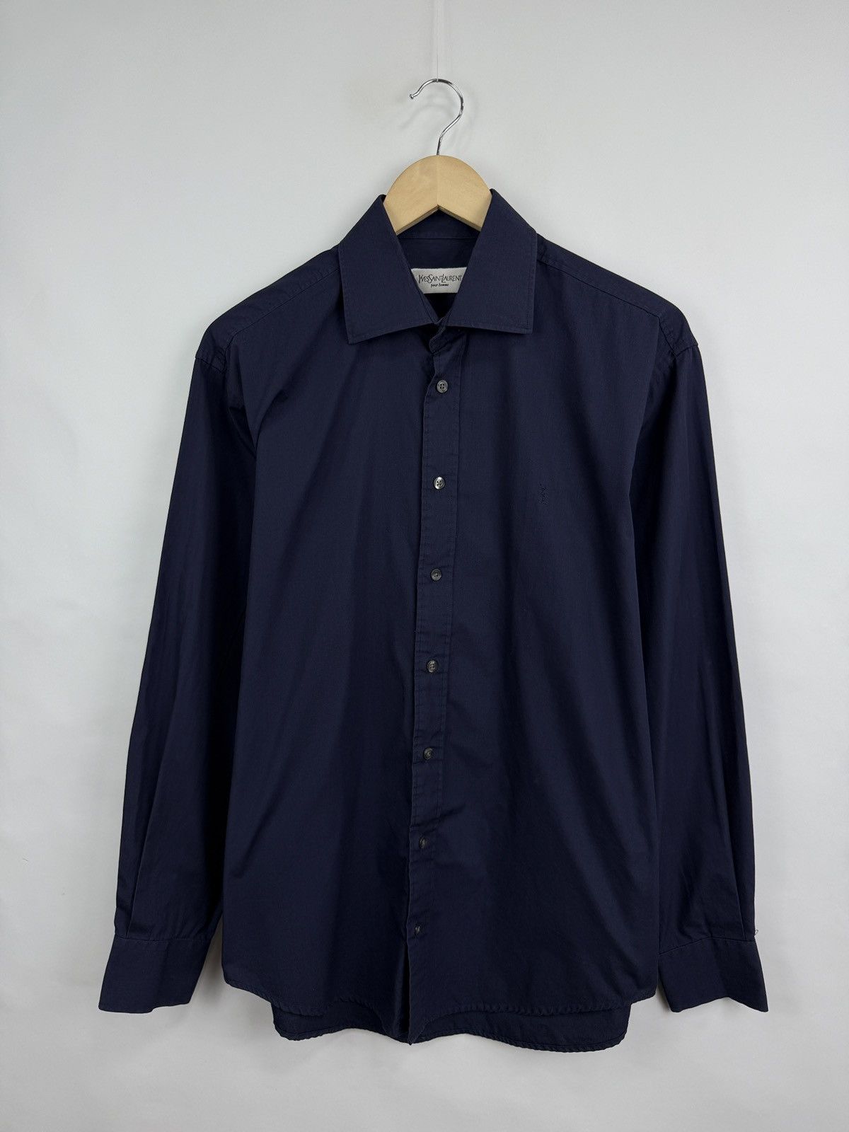 Yves Saint Laurent 🇫🇷 Vintage 90s Yves Saint Laurent YSL Shirt Rare Retro Y2K Size US L / EU 52-54 / 3 - 3 Thumbnail