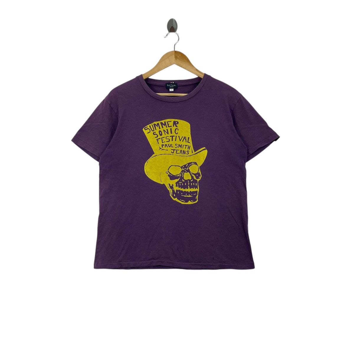 Paul Smith Vintage 90s Paul Smith x Summer Sonic Staff Tee Shirt Size US L / EU 52-54 / 3 - 1 Thumbnail