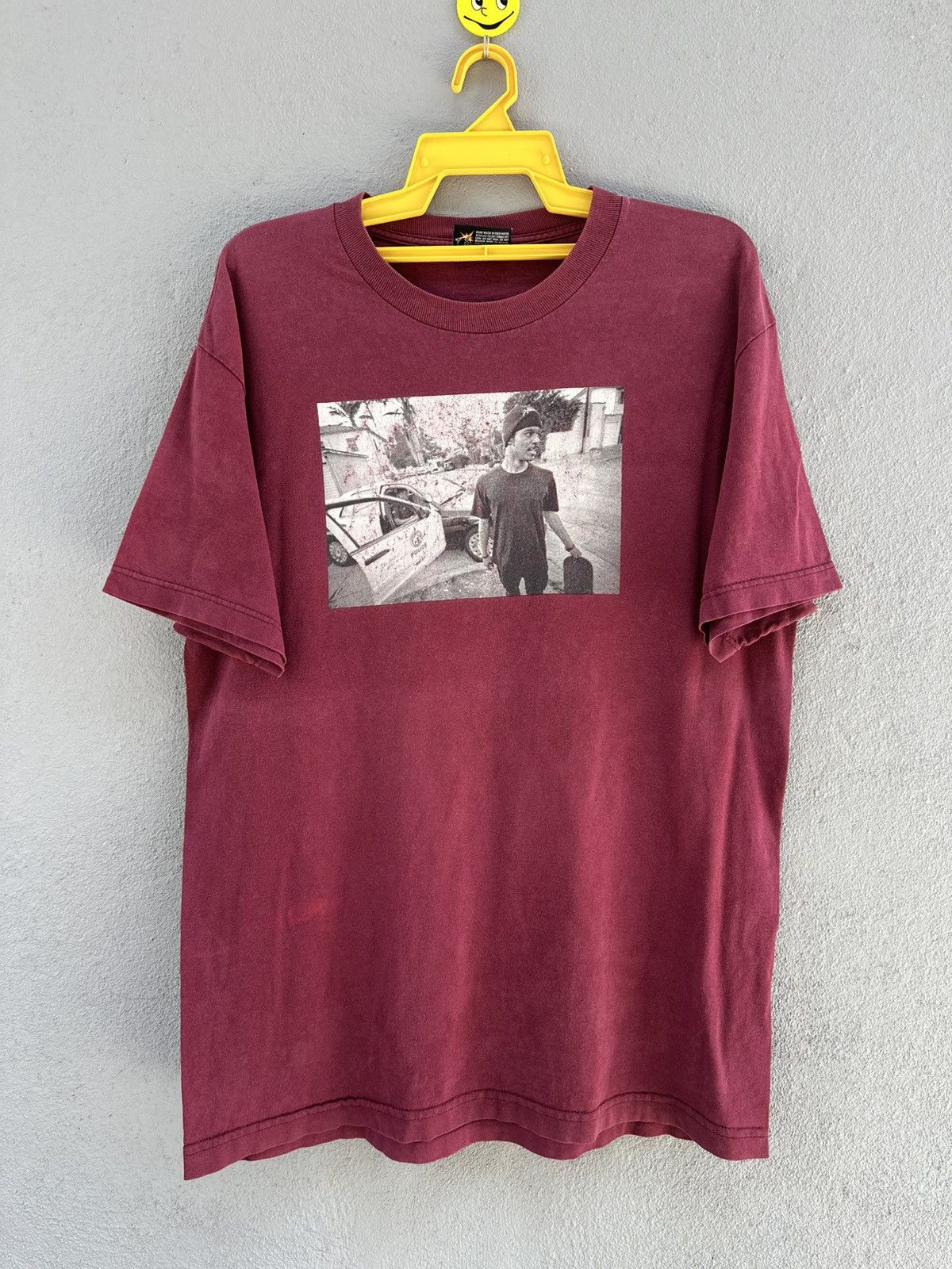 The Hundreds Thrashed Vintage The Hundreds Skateboard Police Faded Grunge Size US L / EU 52-54 / 3 - 1 Thumbnail
