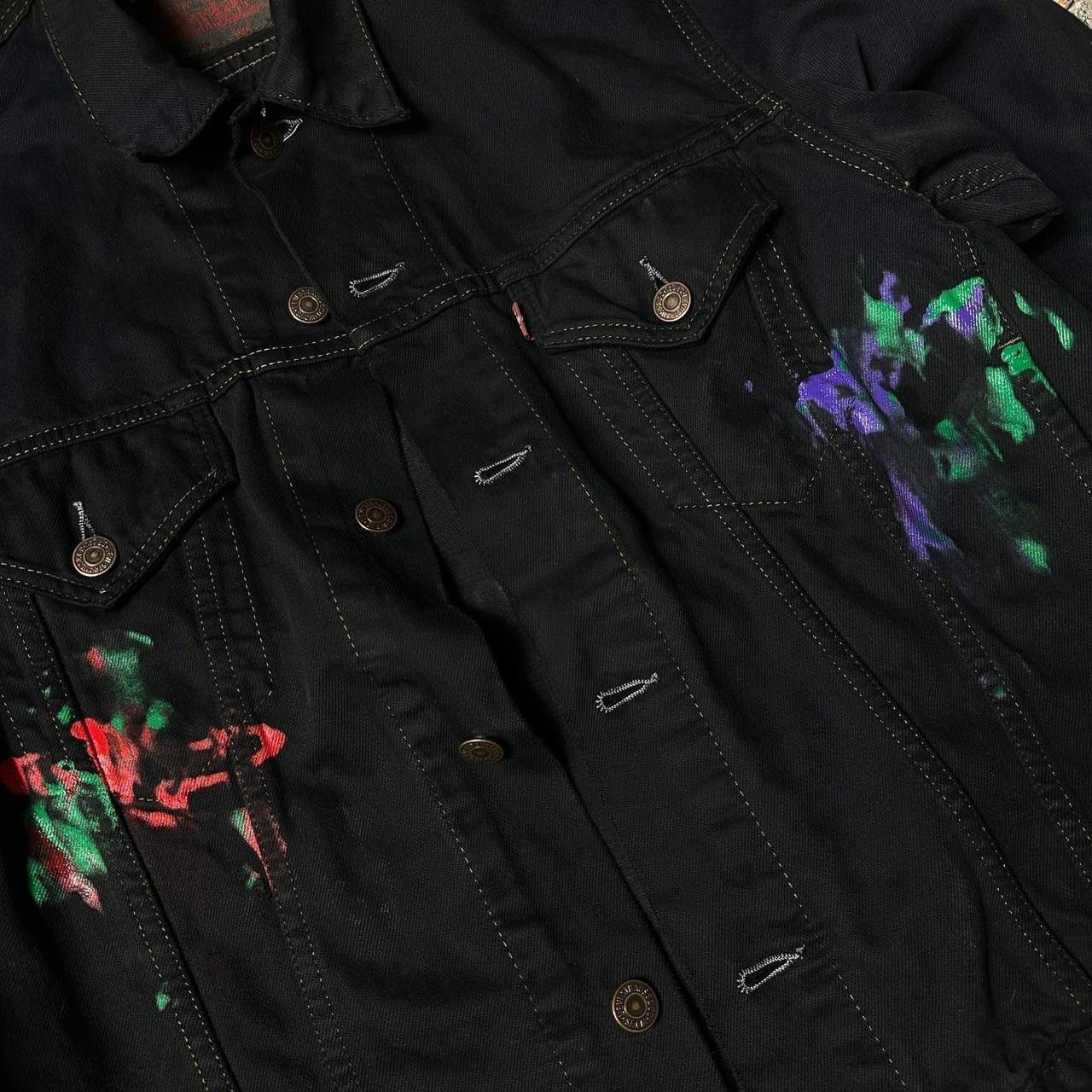 Levi's Levis custom Jacket handpainted custom jeans size m Size US M / EU 48-50 / 2 - 4 Thumbnail