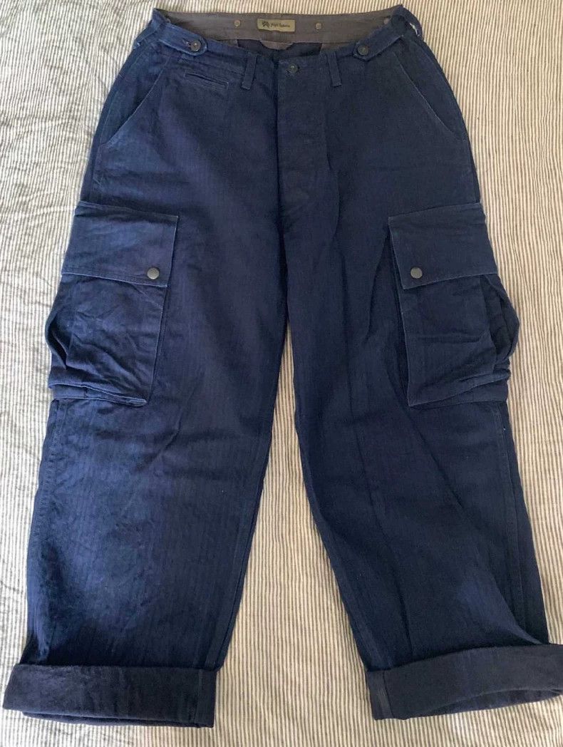 Nigel Cabourn Vintage Nigel Cabourn Cargo Pants Size US 32 / EU 48 - 1 Thumbnail