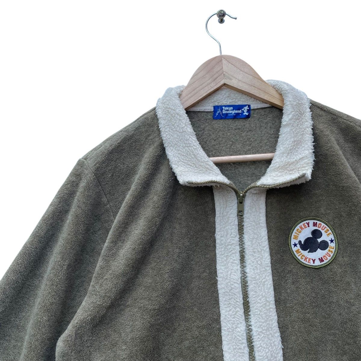 Disney × Mickey Mouse × Vintage Vintage Mickey Mouse Disneyland Zipper Up Jacket Size US M / EU 48-50 / 2 - 3 Thumbnail