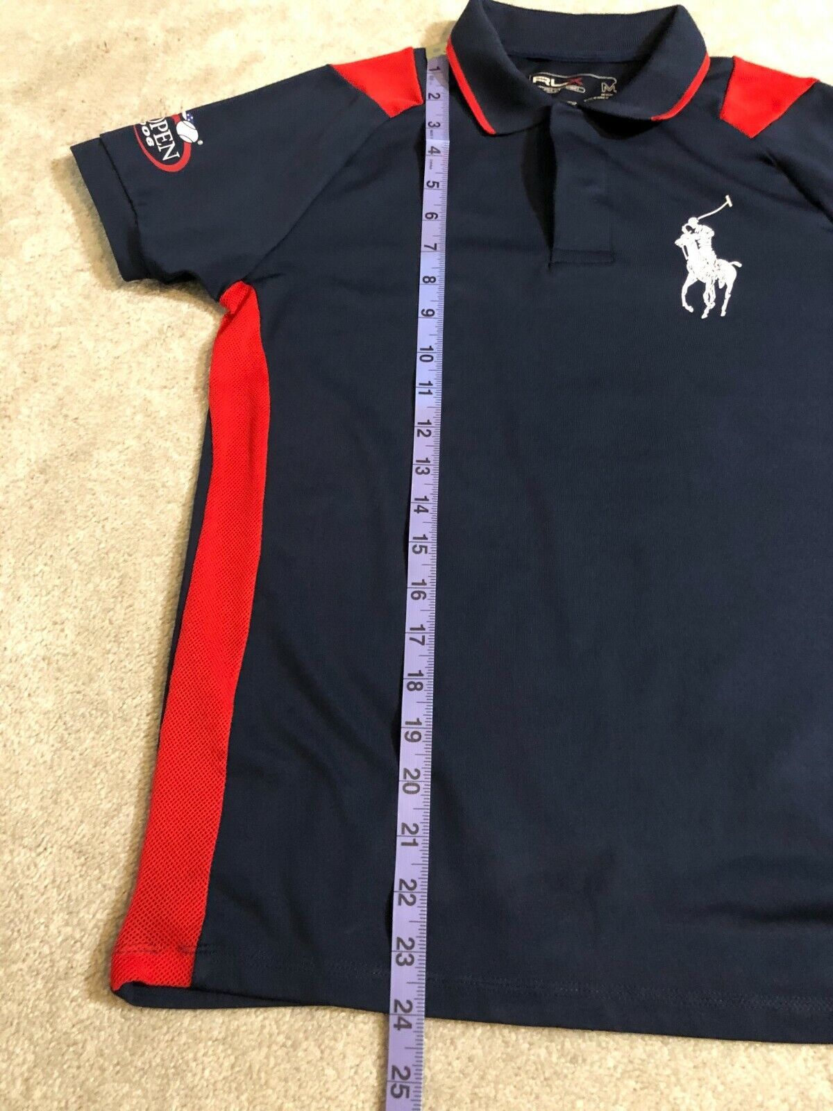 RLX Ralph Lauren × Ralph Lauren Ralph Lauren RLX US Open 2006 Womens Tennis Collared T Shirt Pony Size Medium Size M / US 6-8 / IT 42-44 - 4 Thumbnail