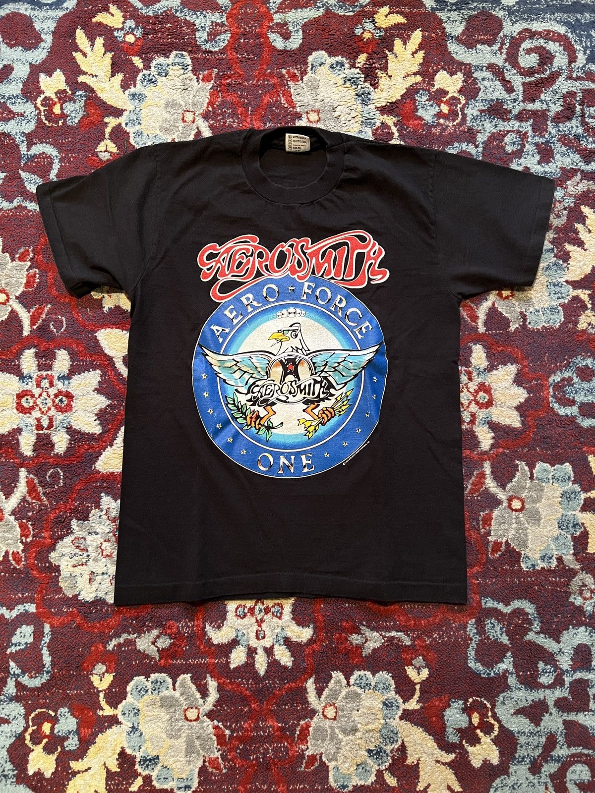 Aerosmith × Vintage Vintage Aerosmith T-shirt Size US M / EU 48-50 / 2 - 1 Thumbnail