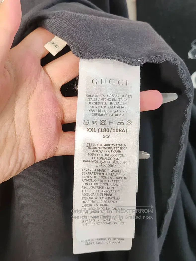 Gucci gucci Letter logo short sleeves Size US XXL / EU 58 / 5 - 4 Thumbnail