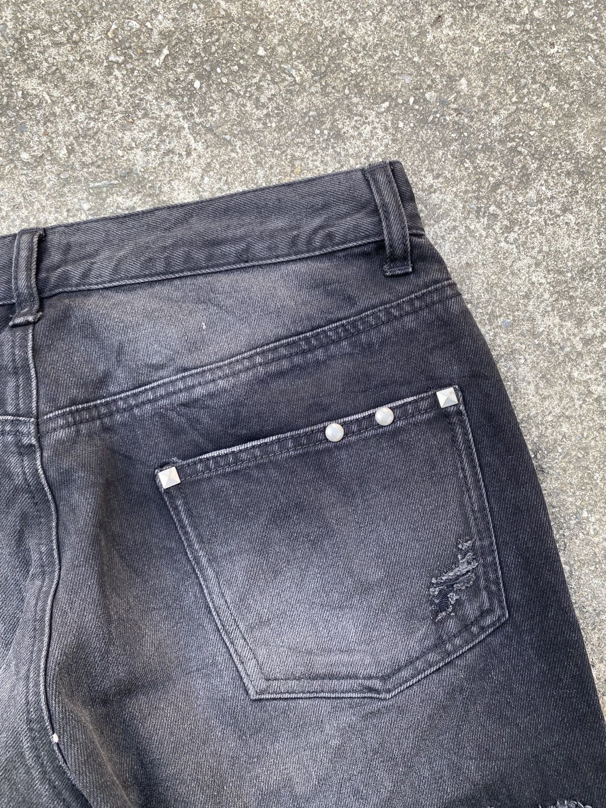 Japanese Brand Sex Pot Revenge Studded Distressed Design Denim Size US 30 / EU 46 - 16 Thumbnail