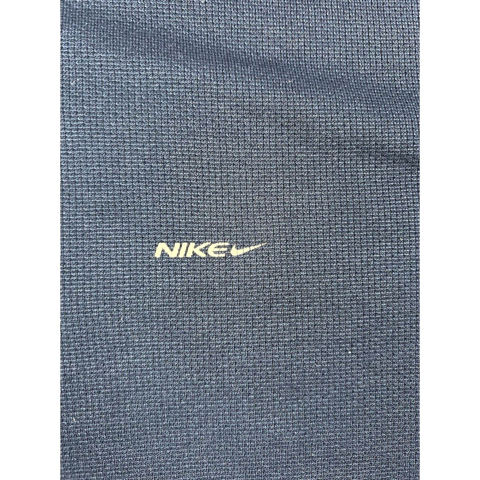 Nike VINTAGE Nike Shirt XL Blue Dri-FIT Long Sleeve Swoosh Training USA Made Y2K Mens Size US XL / EU 56 / 4 - 5 Thumbnail