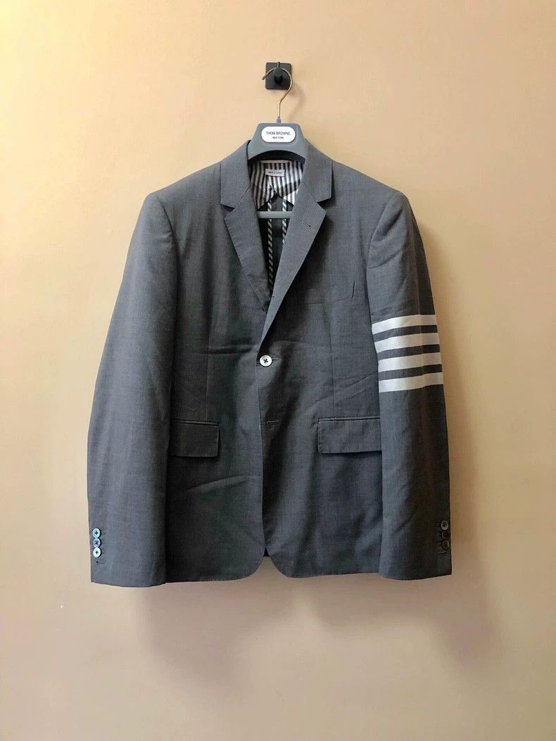 Thom Browne Thom Browne size2 Medium grey suit Size 38S - 1 Thumbnail
