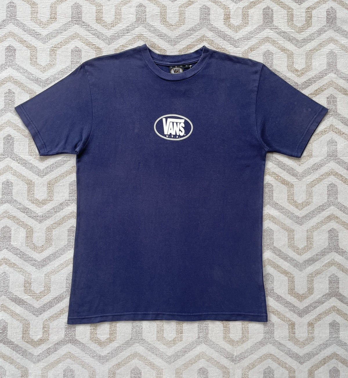 Vans × Vintage Vintage Vans Monogram Print Size US M / EU 48-50 / 2 - 2 Thumbnail