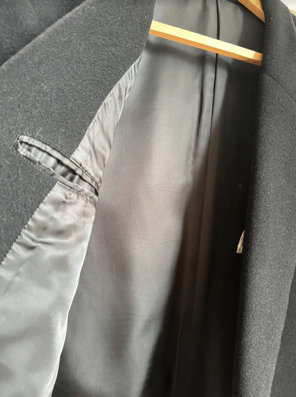 Y's for Men × Yohji Yamamoto Cashmere/Wool Jacket Size 38R - 4 Thumbnail