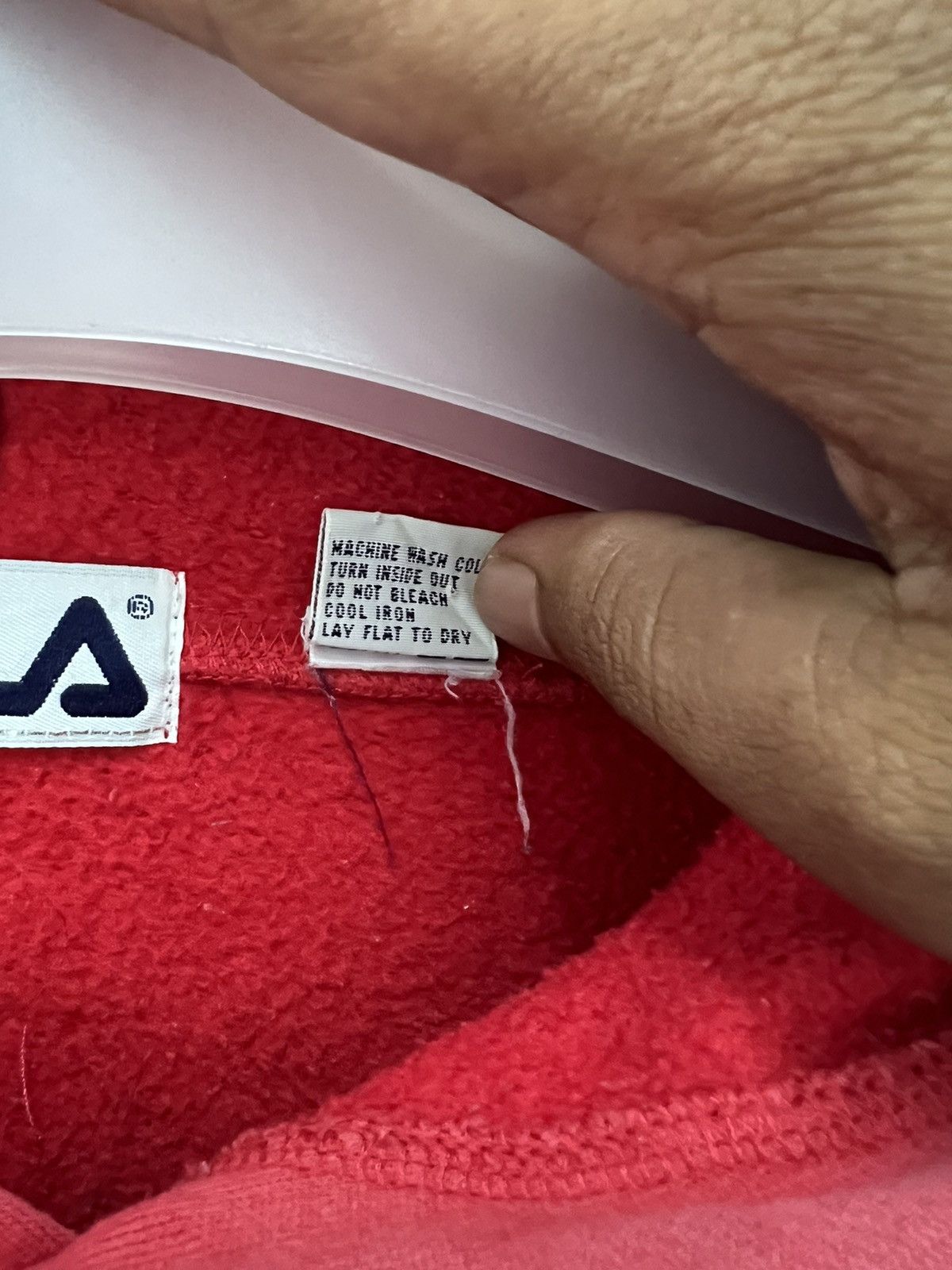 Fila 🔥 Fila Big logo Streetwear Sweat hoodie - L Size US L / EU 52-54 / 3 - 9 Thumbnail