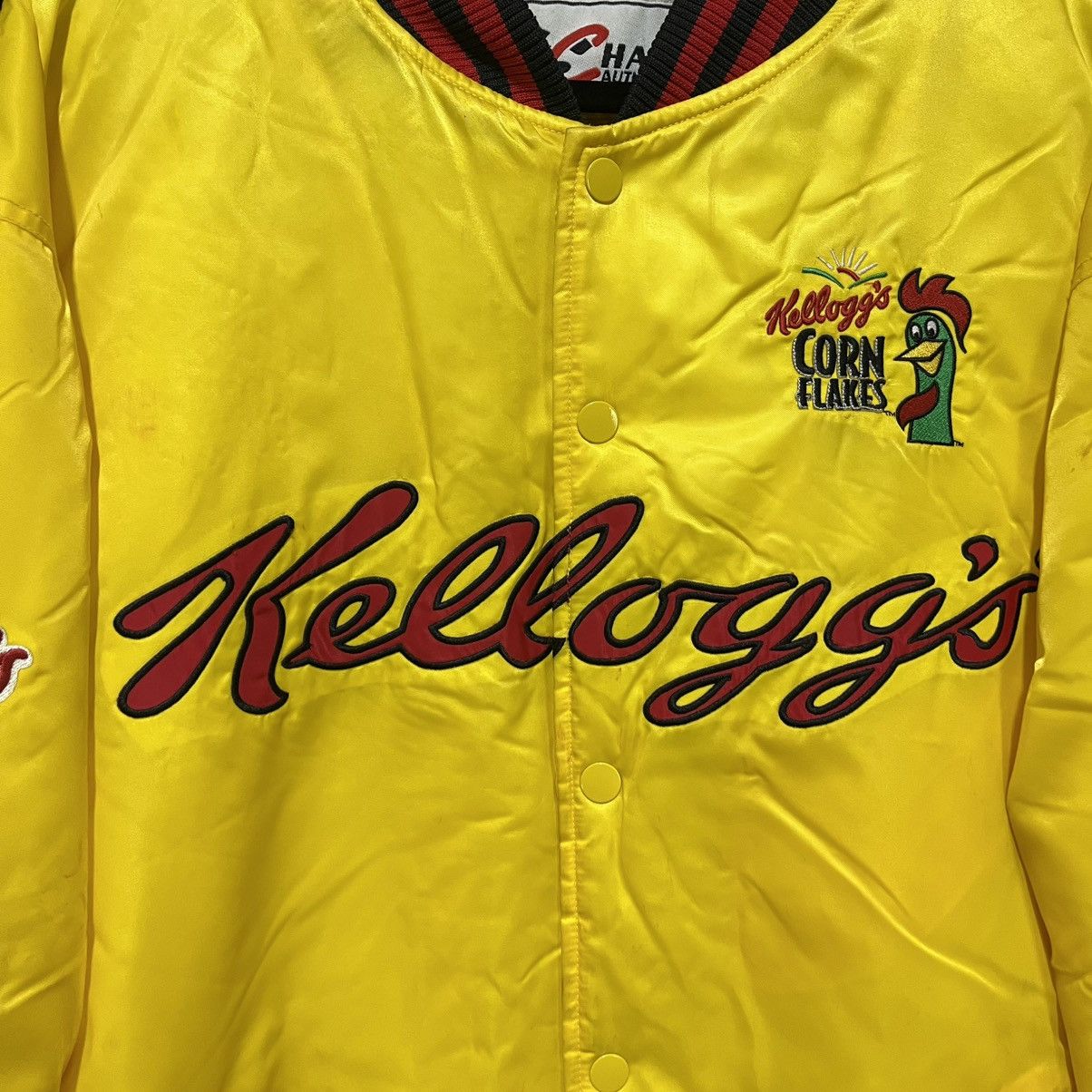 Chase Authentics VINTAGE 90s TERRY LABONTE KELLOGS RACING SATIN JACKET XXL Size US XXL / EU 58 / 5 - 9 Thumbnail