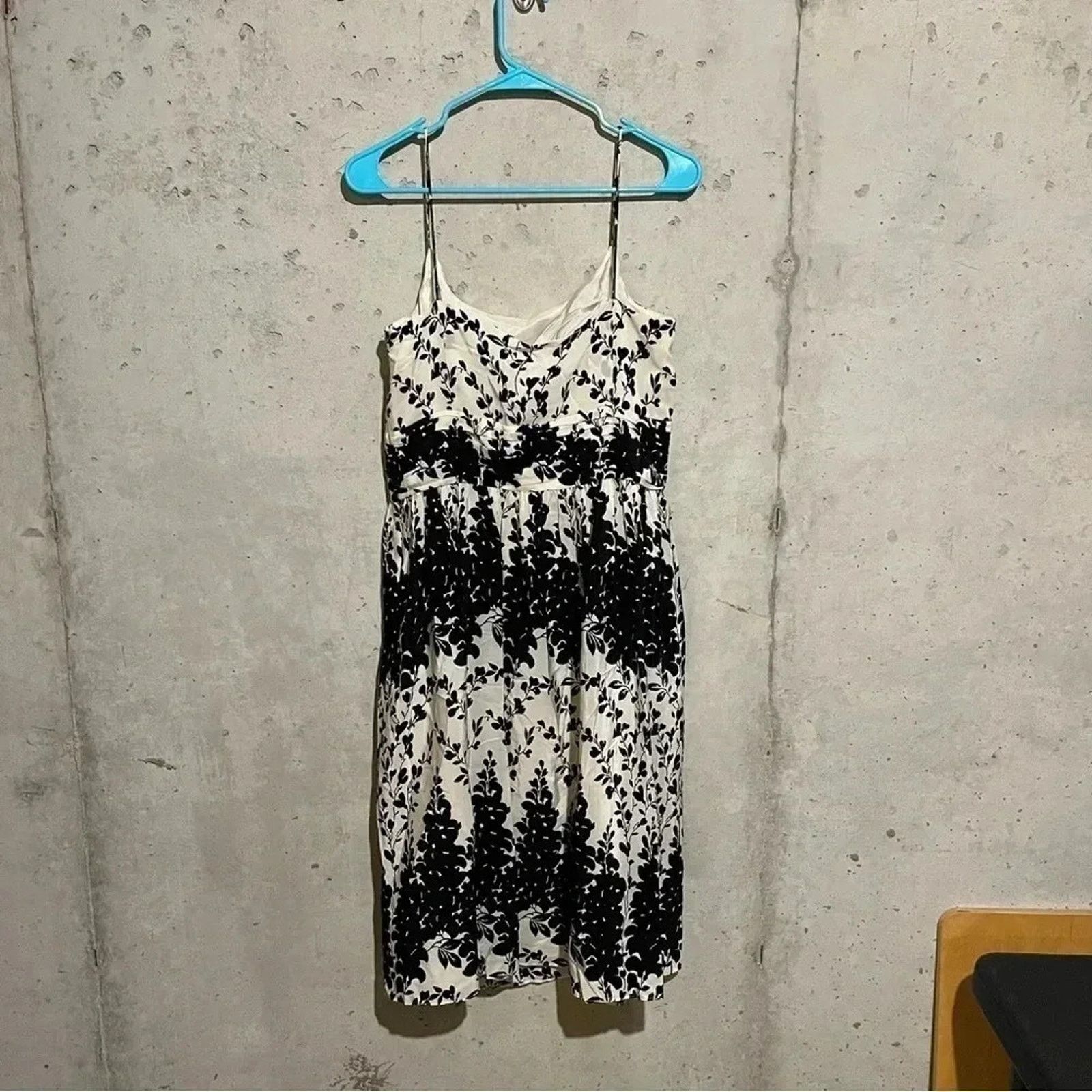 Ann Taylor Ann Taylor Silk Dress Black & Cream NWT Size 8 Lined Size M / US 6-8 / IT 42-44 - 9 Thumbnail