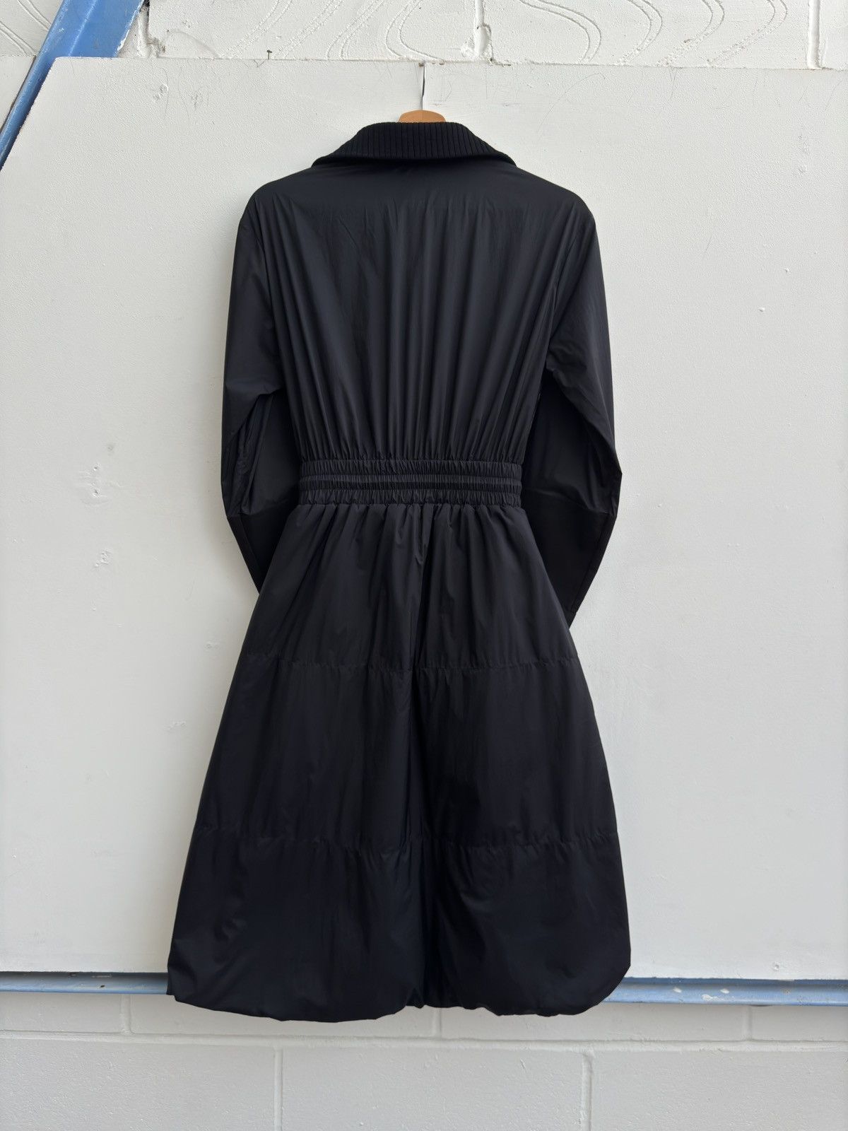 Moncler Moncler Nylon Hybrid Dress In Black Size XS / US 0-2 / IT 36-38 - 2 Thumbnail