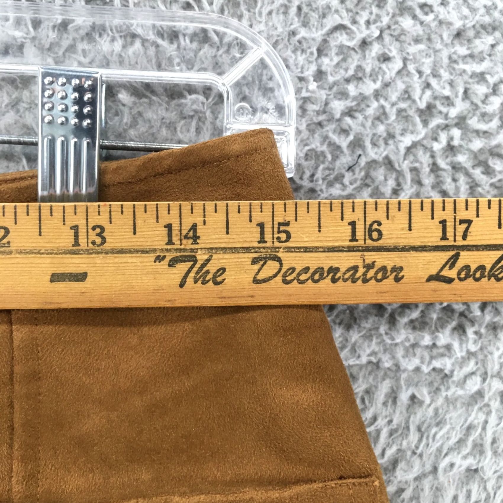 Old Navy Old Navy Skirt Womens 6 A-Line Mini Brown Front Pockets Zip Back Casual Mid Rise- Denim, Polyester, Short Skirt, Regular Size 6 Womens Size 28" / US 6 / IT 42 - 2 Thumbnail