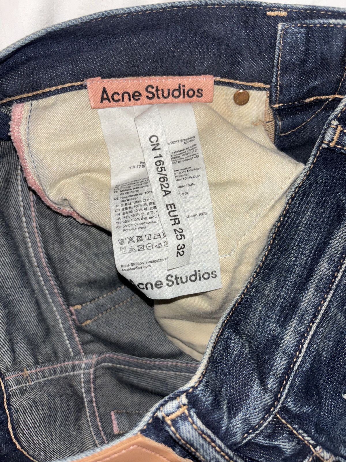 Acne Studios Acne studios 2021F broadway Size 25" / US 0 / IT 36 - 3 Thumbnail