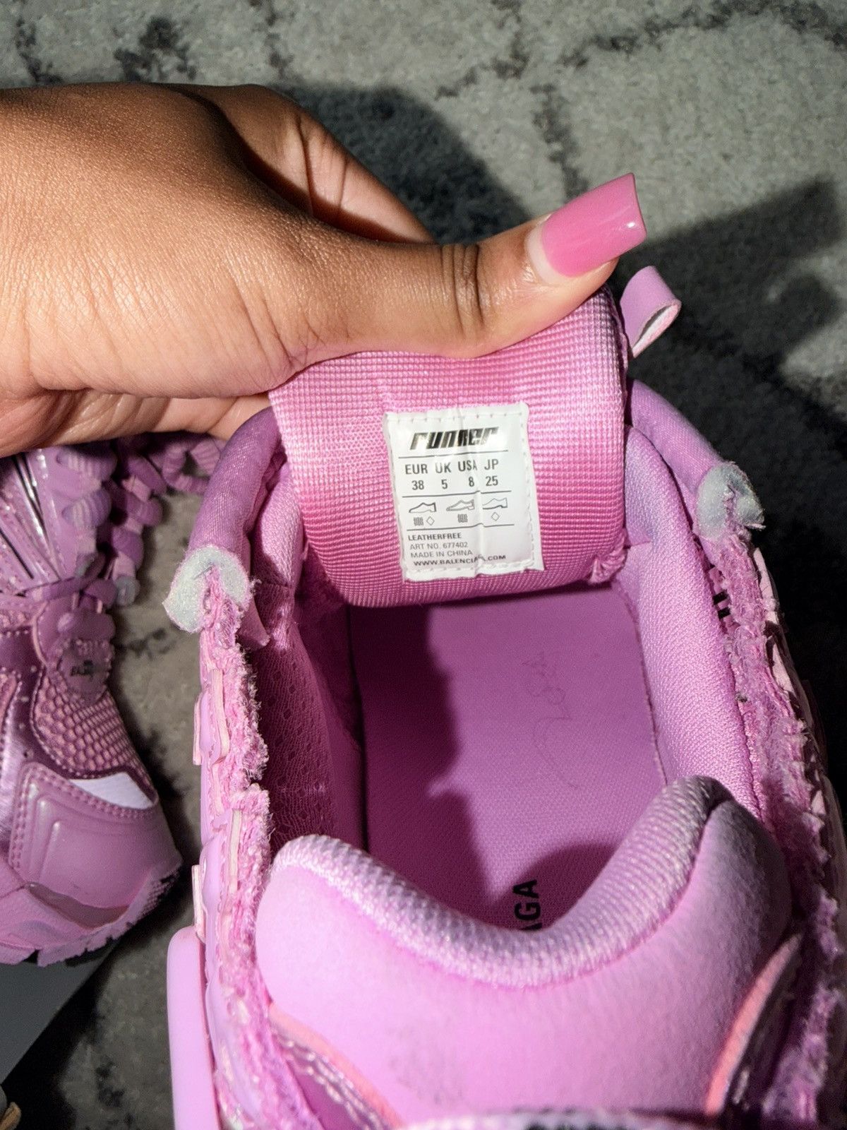 Balenciaga Balenciaga women’s runner Size US 8 / IT 38 - 9 Thumbnail