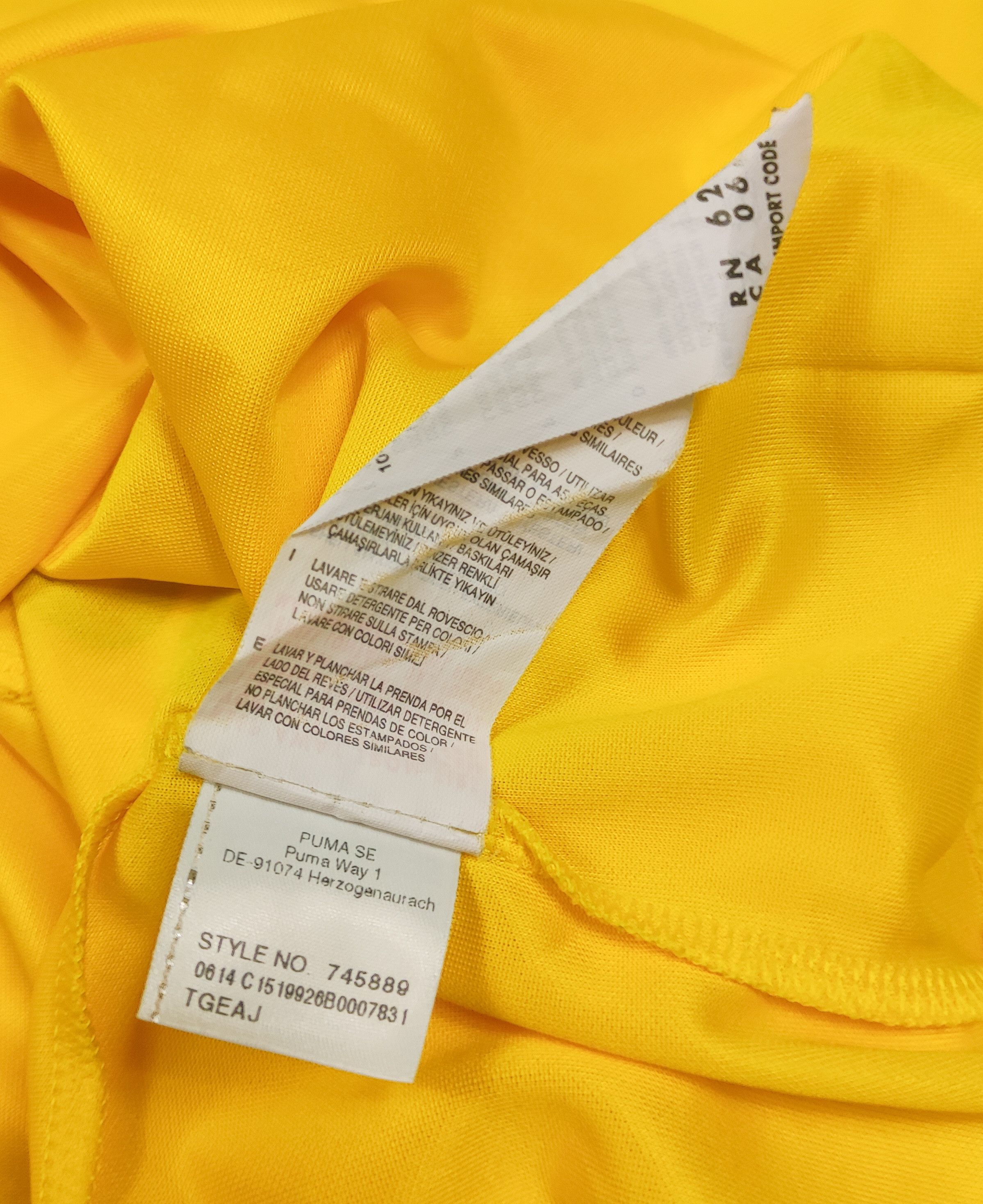 Puma Borussia Dortmund 2014 2015 Puma Home BVB UCL Shirt Kit Size US XL / EU 56 / 4 - 4 Thumbnail