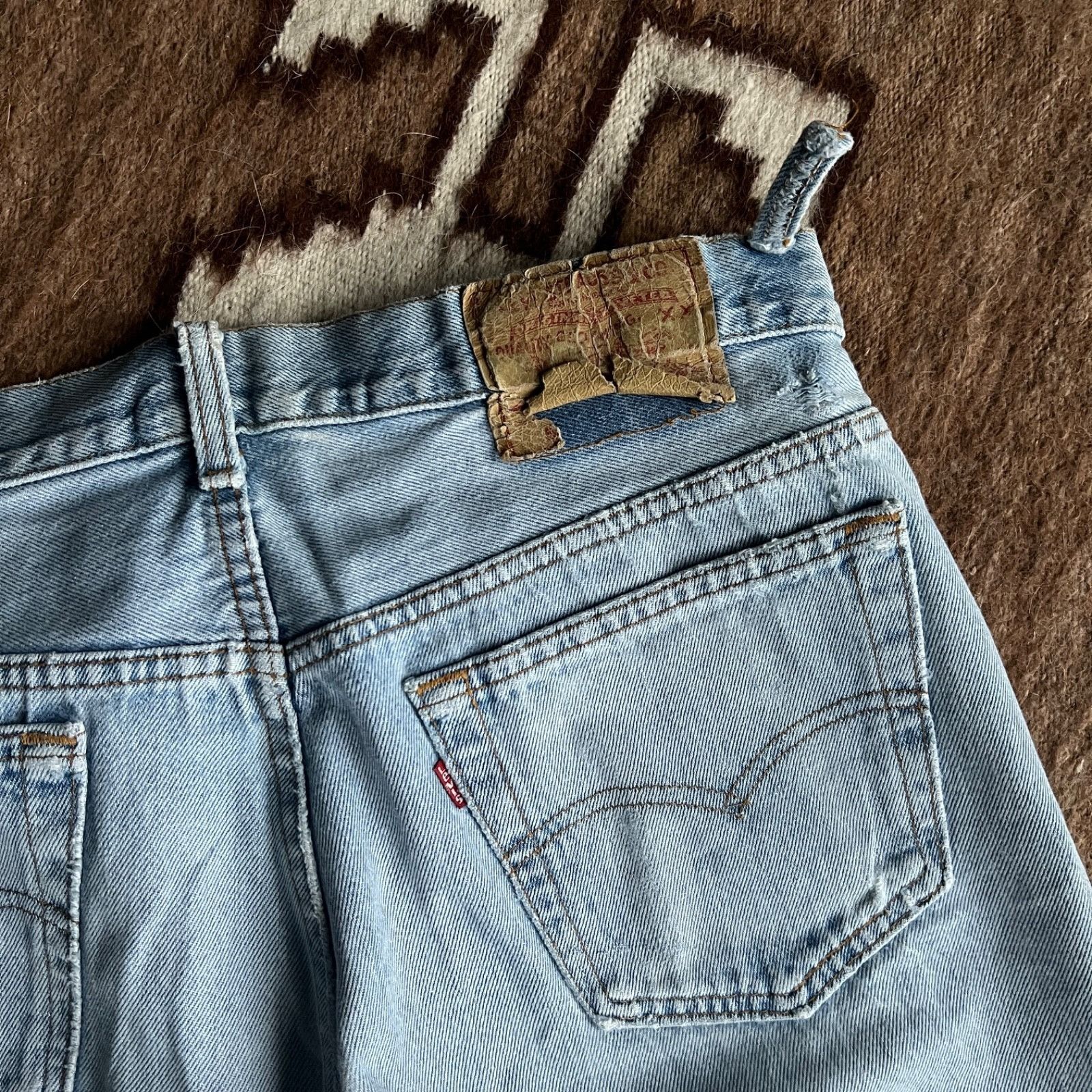 Levi's Levi’s 501 Vintage USA Made Denim Jeans 9805AC Size US 34 / EU 50 - 3 Thumbnail
