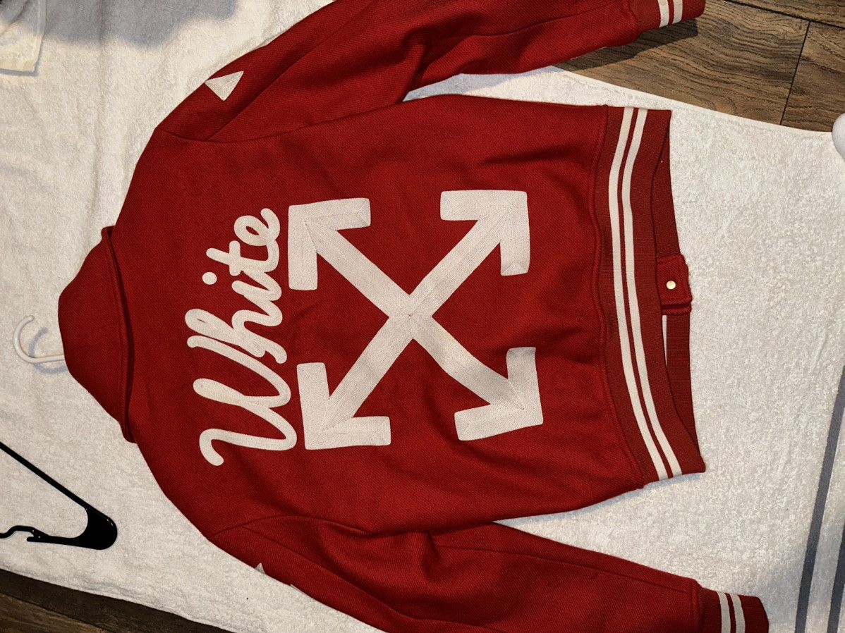 Off-White Off White Varsity Jacket Size US XS / EU 42 / 0 - 2 Thumbnail