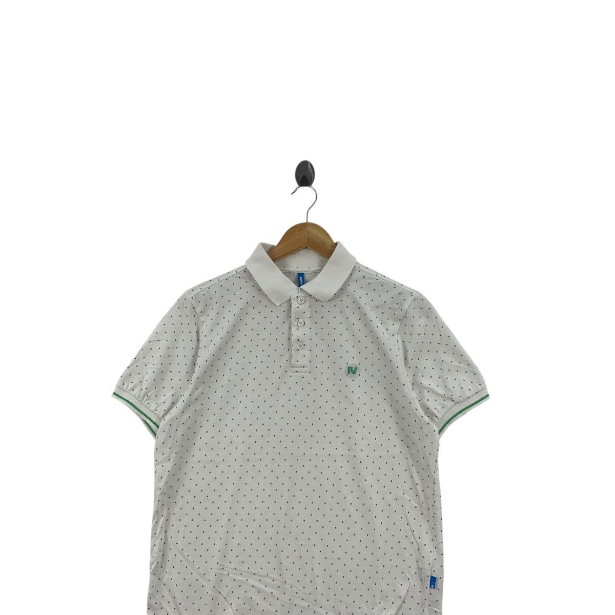 Burton Vintage BURTON SKATEBOARD GRAVIS Polka Dot Polo Tee Shirt Size US M / EU 48-50 / 2 - 2 Thumbnail