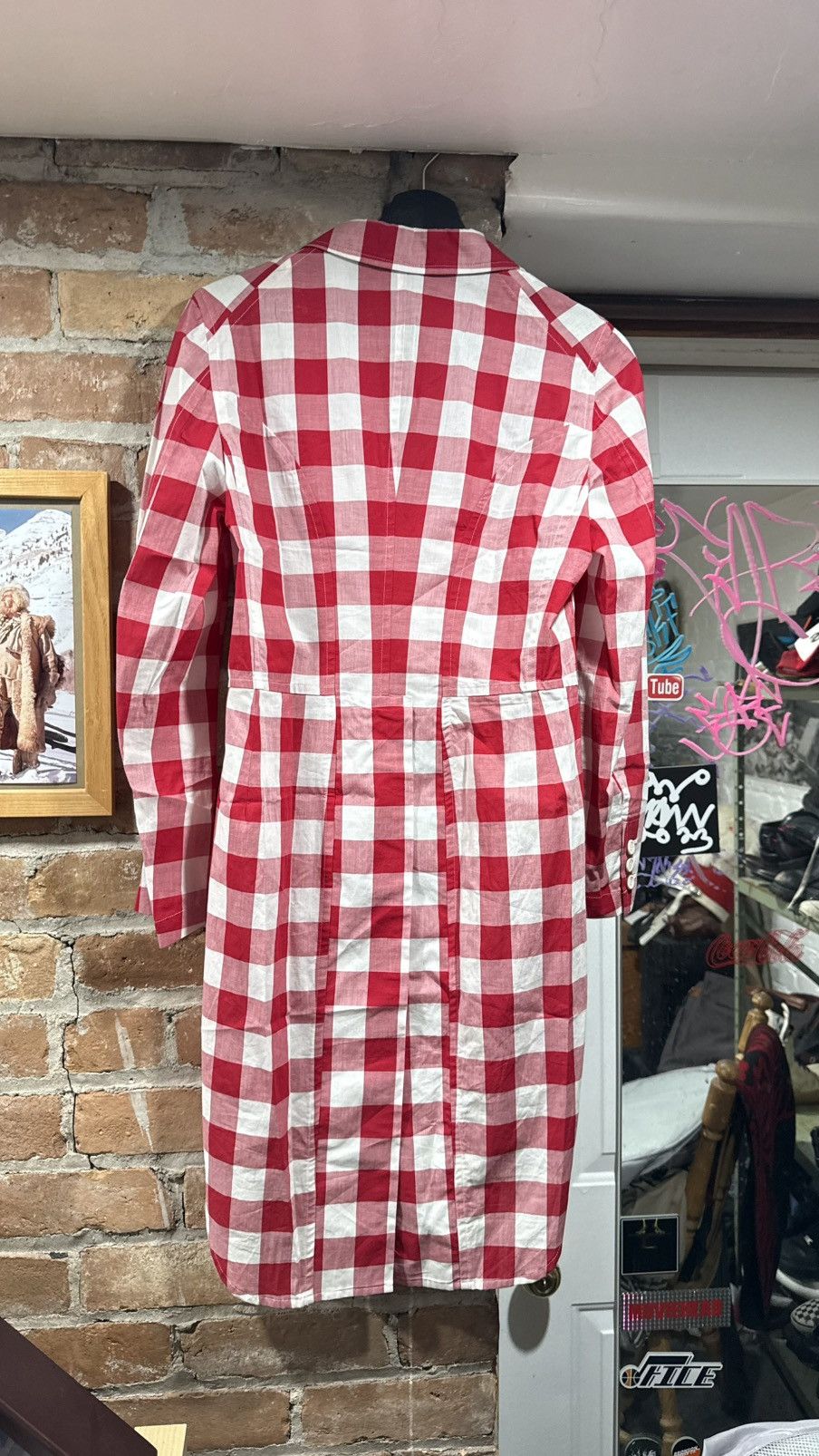 Comme des Garcons Comme des garcons tuxedo gingham jacket Size US XS / EU 42 / 0 - 2 Thumbnail