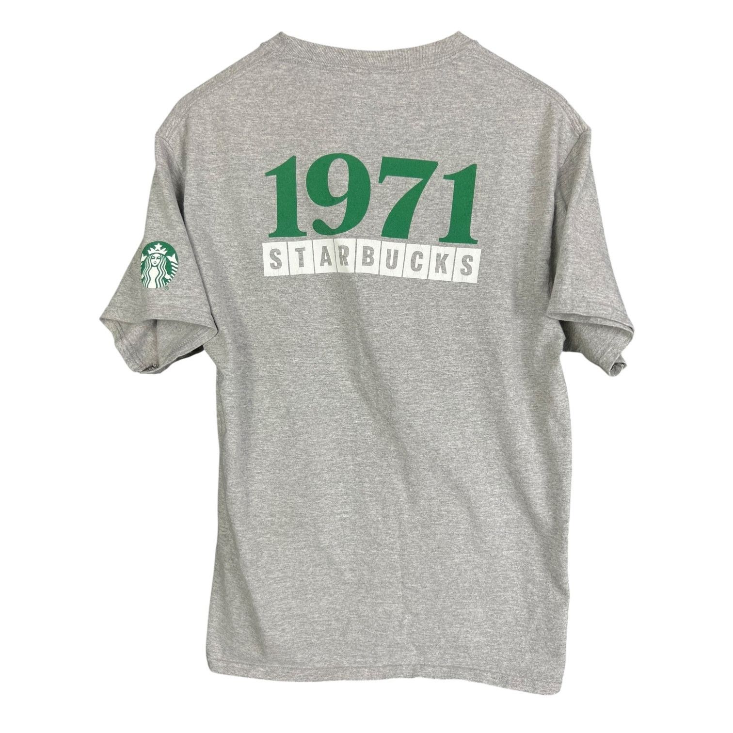 Port Authority Starbucks Coffee 1971 50th Anniversary Gray Crew T-Shirt - M Size US M / EU 48-50 / 2 - 1 Thumbnail
