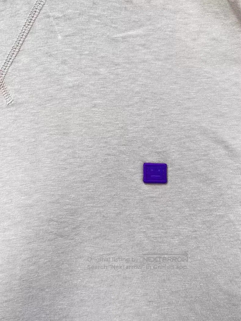 Acne Studios Acne Studios Smile Solid Color Hooded Long Sleeve T-Shirt Size US S / EU 44-46 / 1 - 3 Thumbnail
