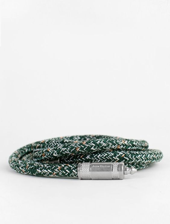Acne Studios ACNE STUDIOS Rope Jack Belt Size ONE SIZE - 1 Thumbnail
