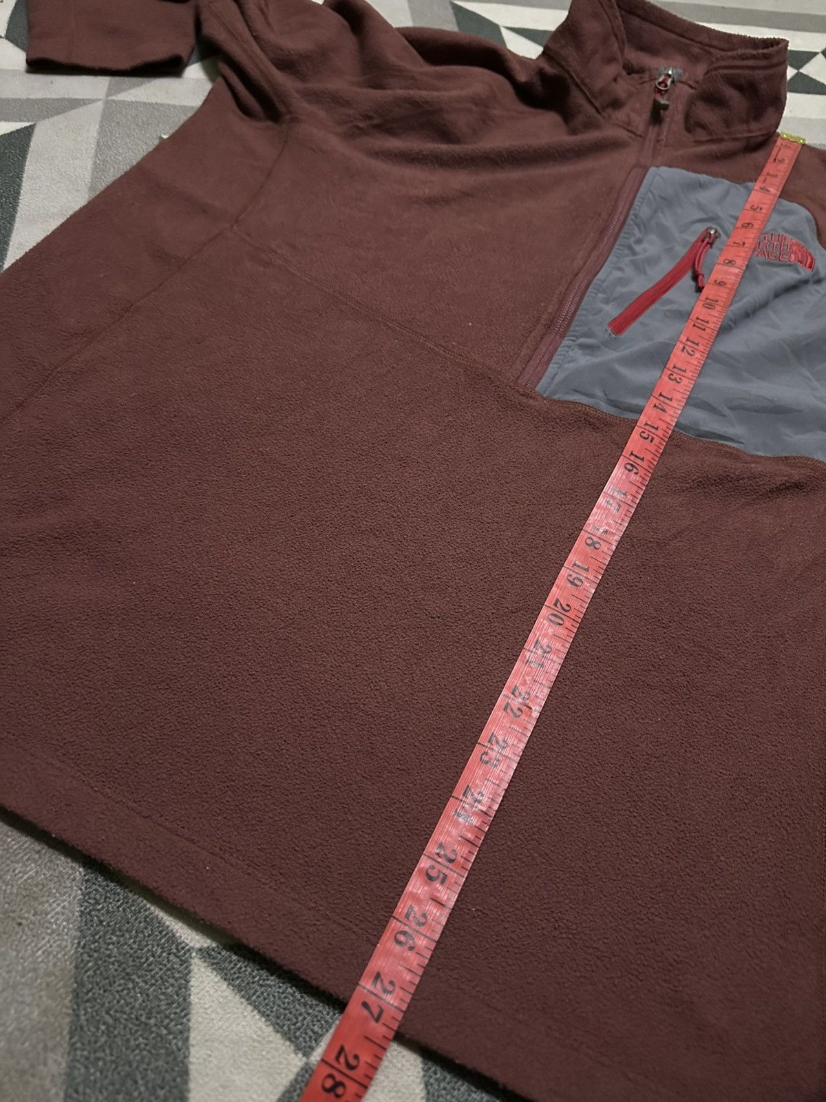 The North Face The North Face Tech 100 fleece half zipper pullover in brown Size US L / EU 52-54 / 3 - 8 Thumbnail