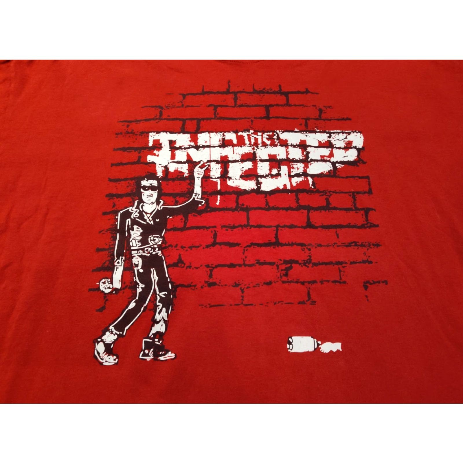 Gildan VINTAGE Gildan The Infected Band T-Shirt Men 2XL Graphic Print Short Sleeve Crew Neck Red Y2K Music Rare Size US XXL / EU 58 / 5 - 2 Thumbnail