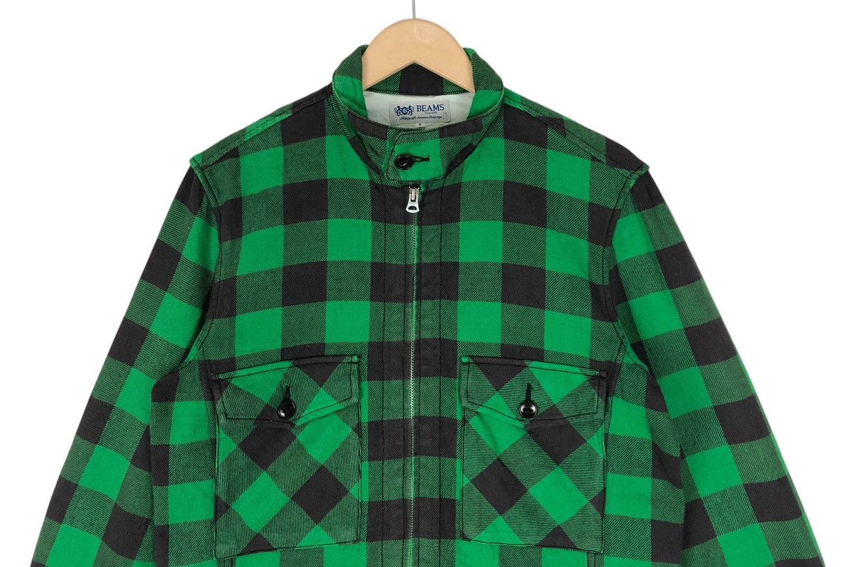 Beams Plus Japanese Brand Beams Buffalo Plaid Jacket Size US S / EU 44-46 / 1 - 3 Thumbnail