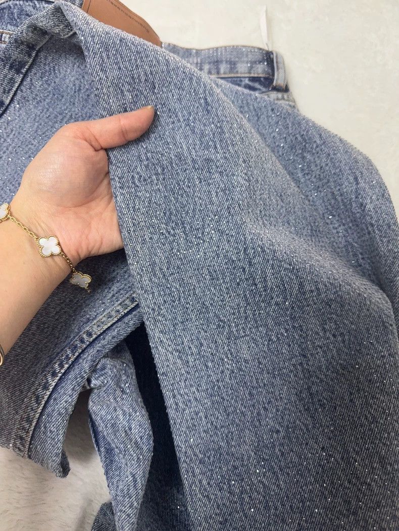 Alexander Wang Alexander Wang Crystal Studded Denim Jeans- Size 26" / US 2 / IT 38 - 6 Thumbnail