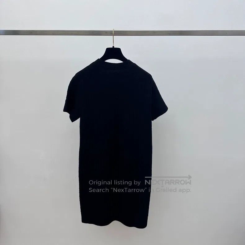 Hermes Hermes Black Knit Dress Size XS / US 0-2 / IT 36-38 - 2 Thumbnail