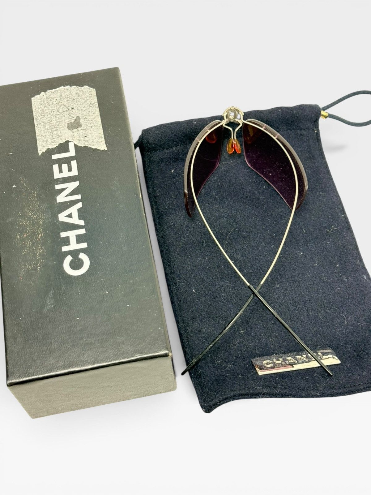 Chanel FOLDABLE CHANEL LOGO PINK SUNGLASSES Size ONE SIZE - 7 Thumbnail