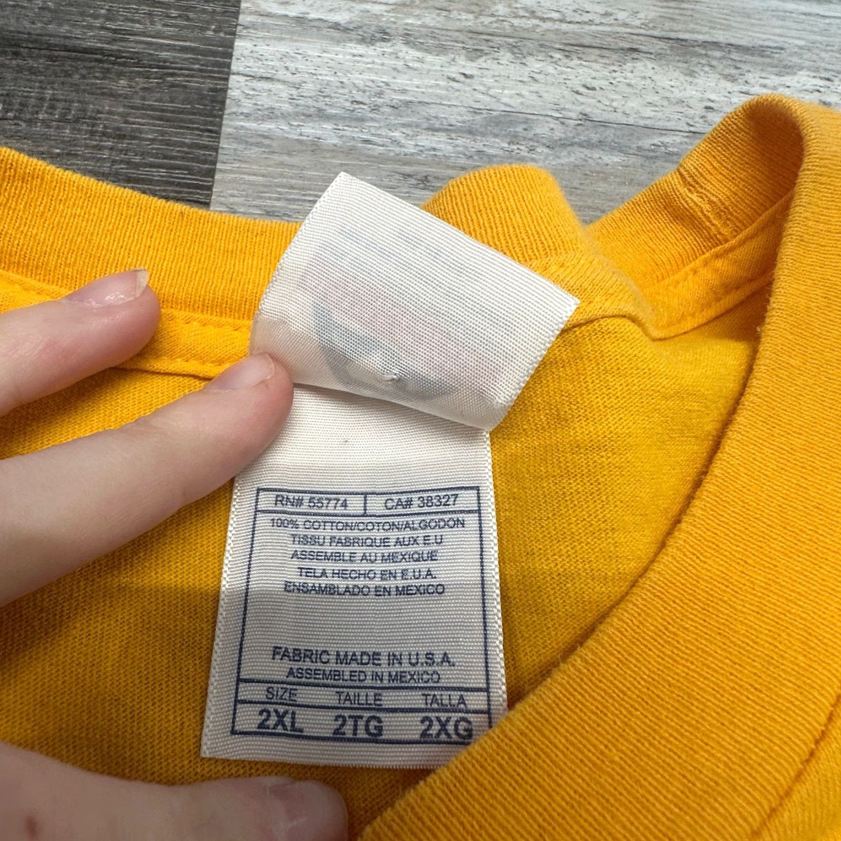 Vintage Alstyle Santa Fe New Mexico Mens 2XL Destination Tee Y2K Shirt Yellow Size US XXL / EU 58 / 5 - 4 Thumbnail