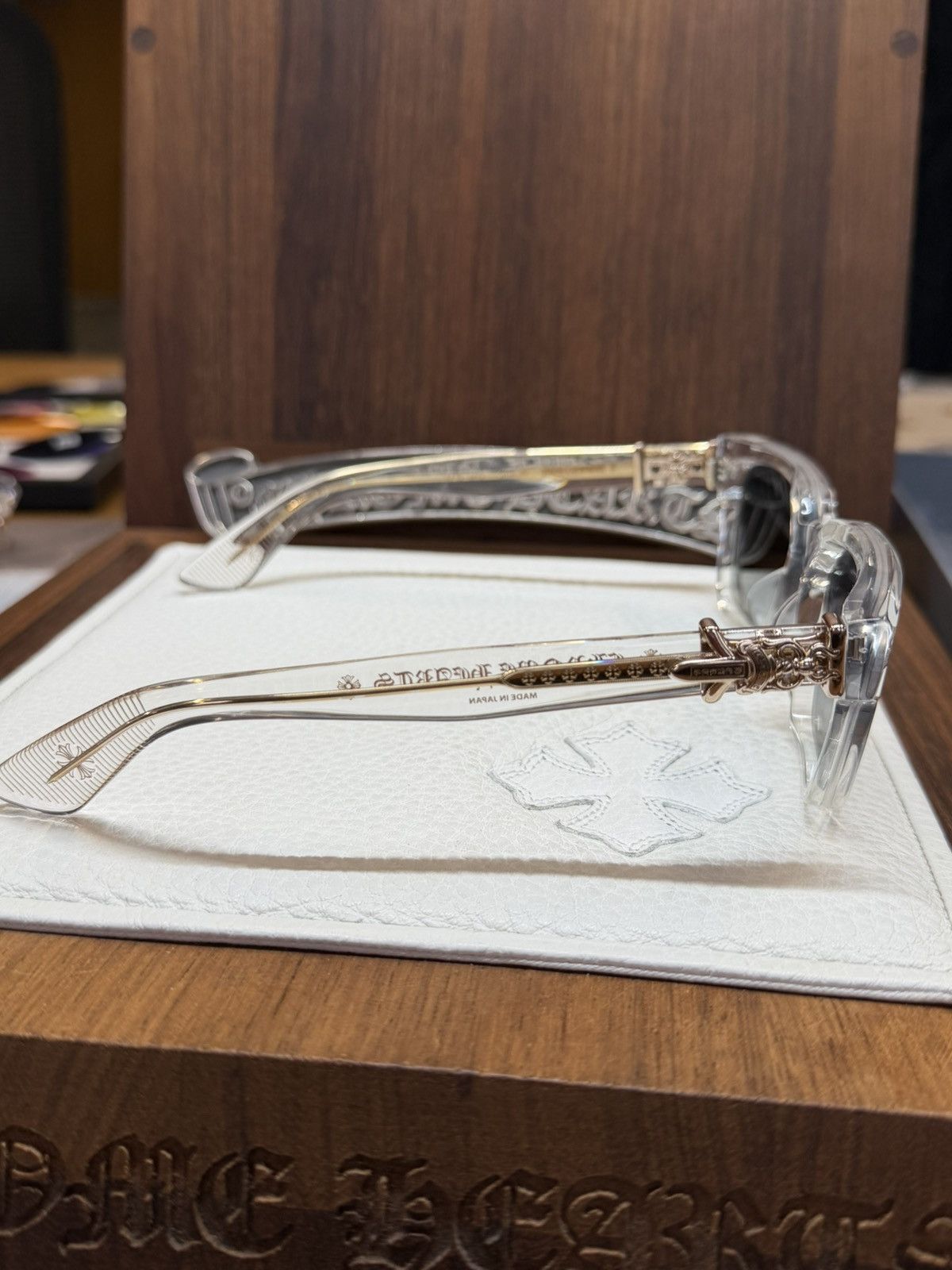 Chrome Hearts Chrome Hearts Vagillionaire II Glasses Size ONE SIZE - 6 Thumbnail
