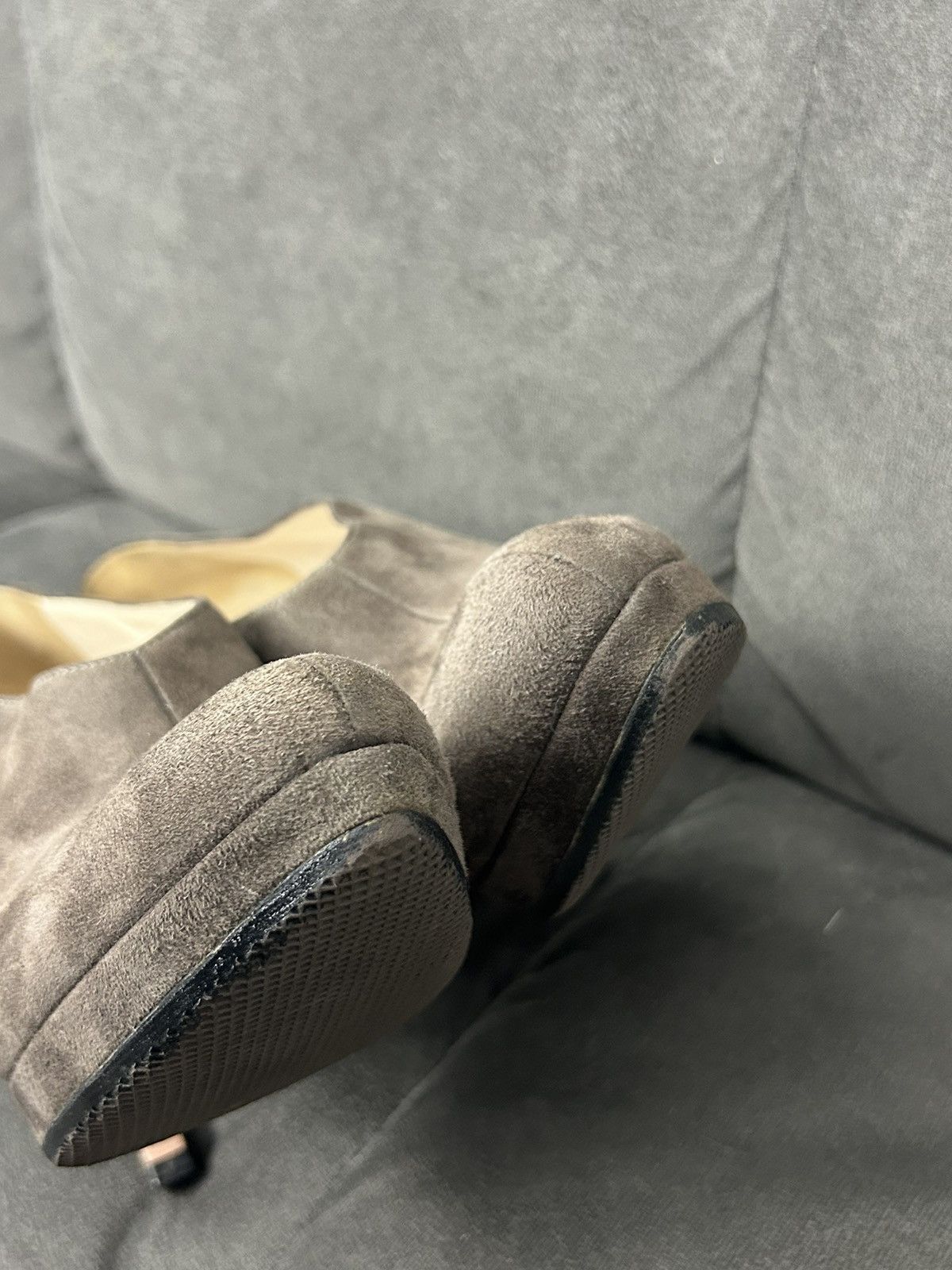 Prada Prada Luxury Brown Suede Ankle Boots High Heels Size US 6 / IT 36 - 10 Thumbnail