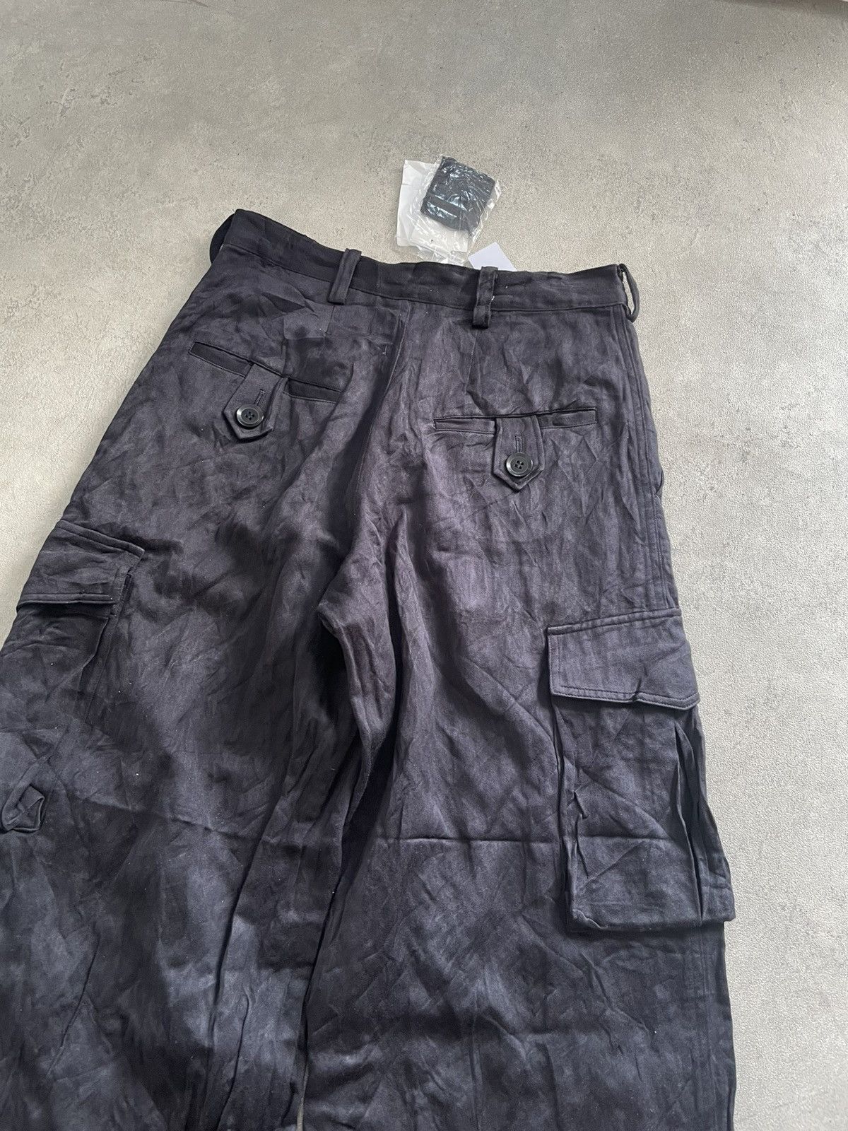 Designer × Japanese Brand × Yohji Yamamoto Yohji Yamamoto X Japanese Brand X Designer Cargo Pant Size US 30 / EU 46 - 5 Thumbnail