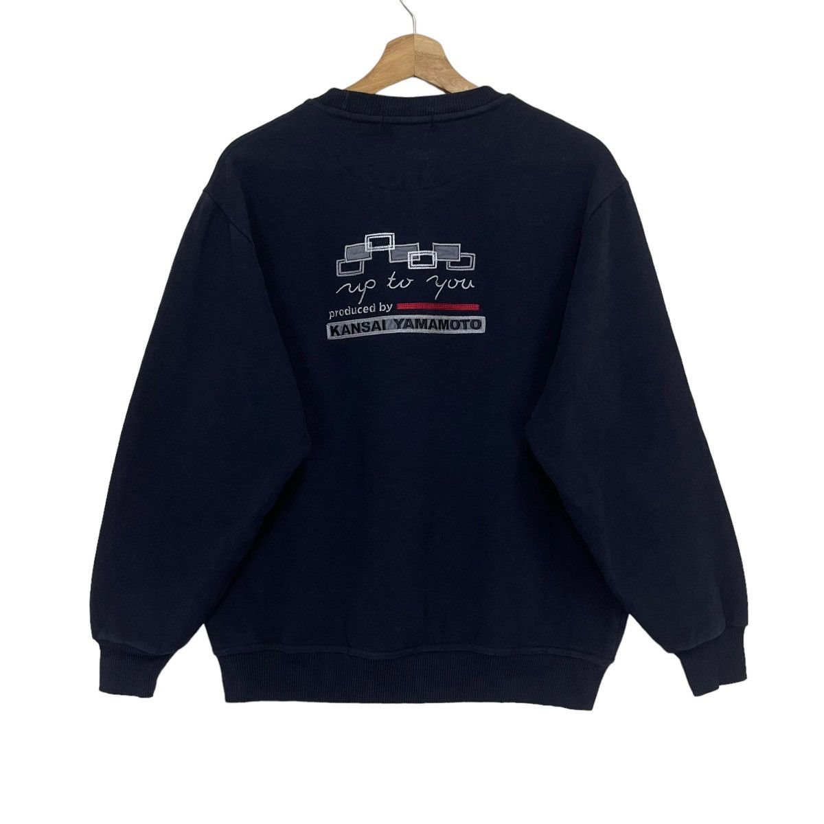 Kansai Yamamoto Kansai Yamamoto Big Logo Crewneck Sweatshirt Size US M / EU 48-50 / 2 - 1 Thumbnail