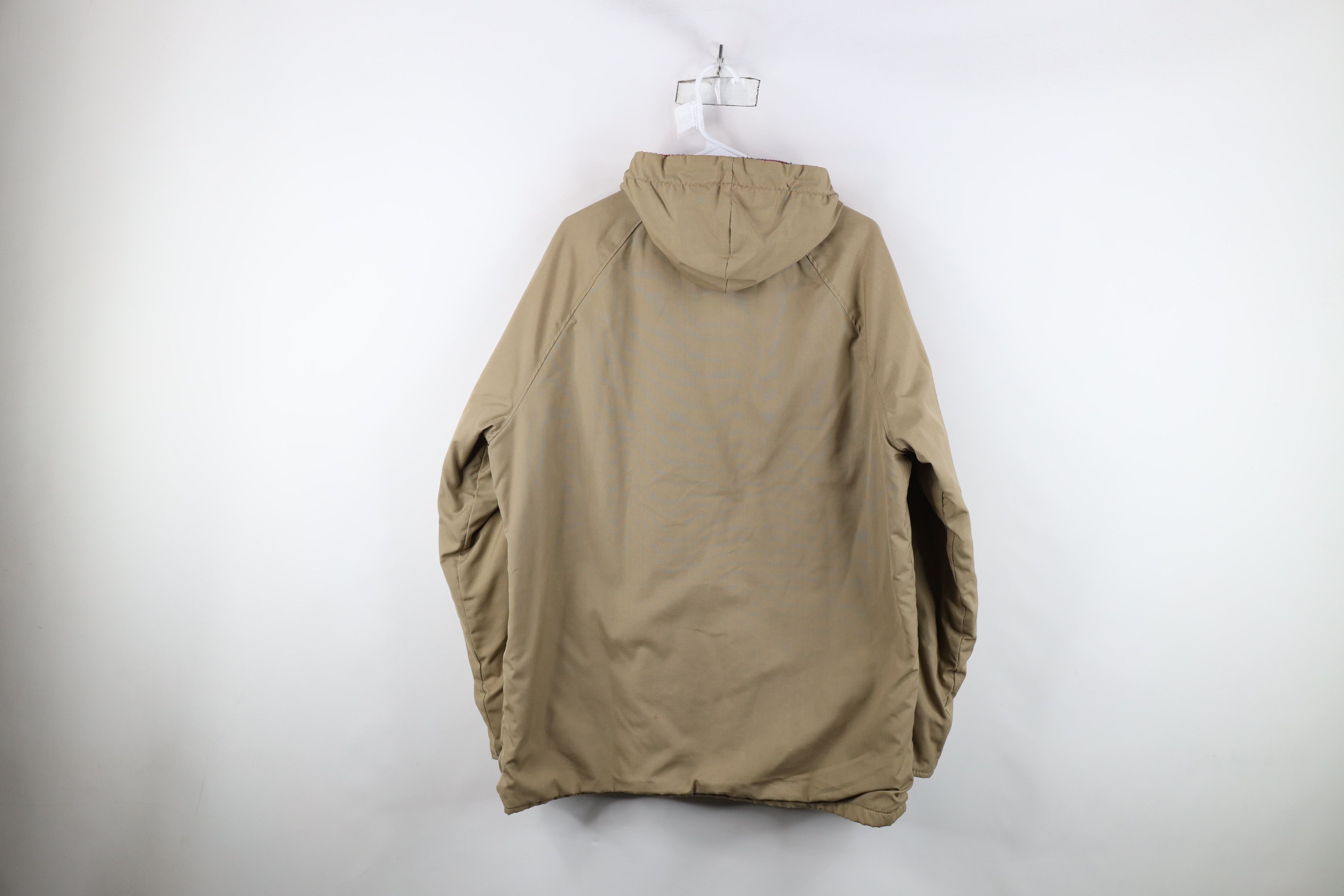Vintage Vintage 70s Streetwear Hooded Full Zip Parka Jacket USA Size US L / EU 52-54 / 3 - 13 Thumbnail