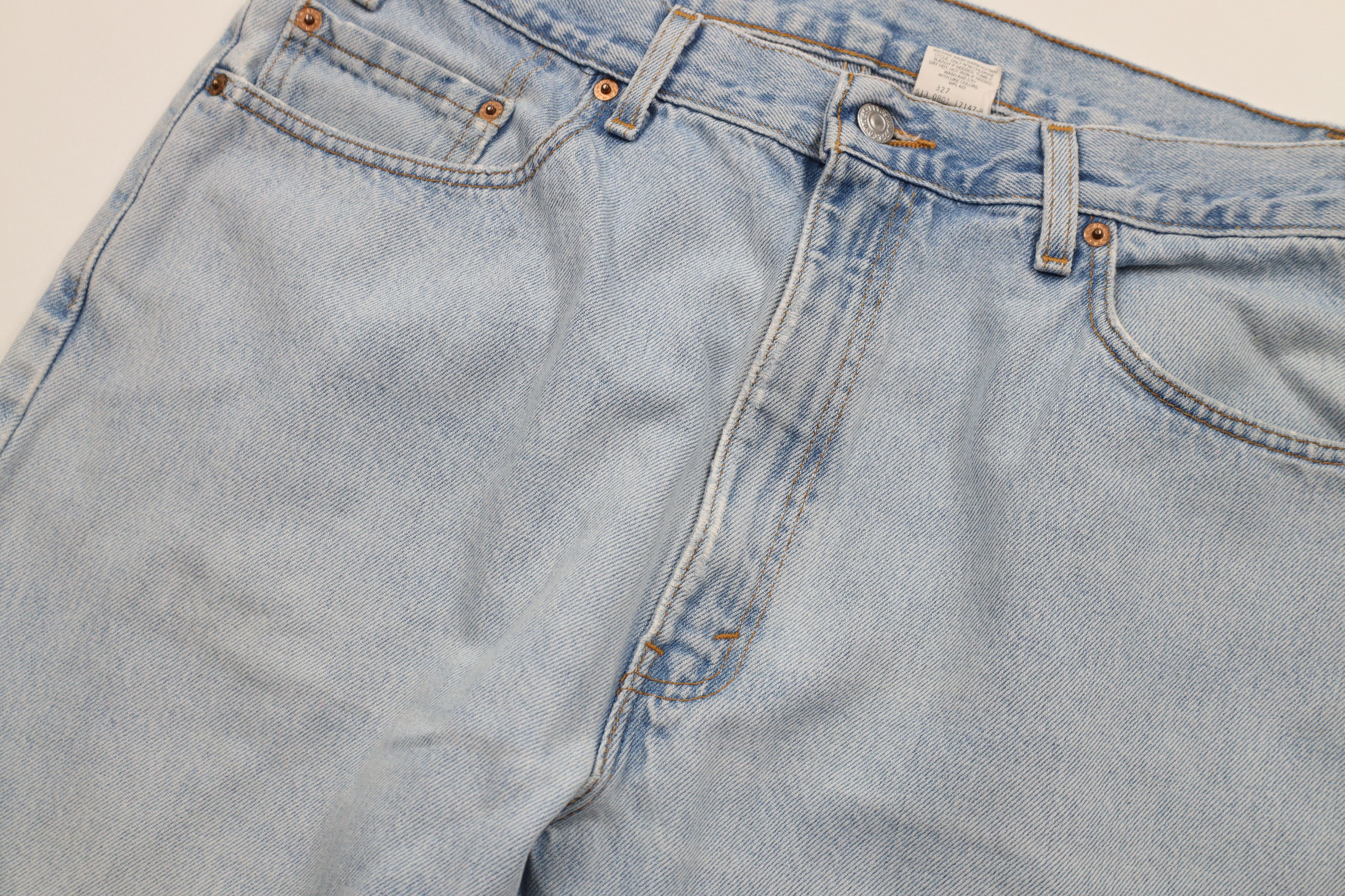 Levi's × Vintage Vintage Y2K 2001 Levis 505 Regular Straight Leg Jeans USA Size US 36 / EU 52 - 6 Thumbnail
